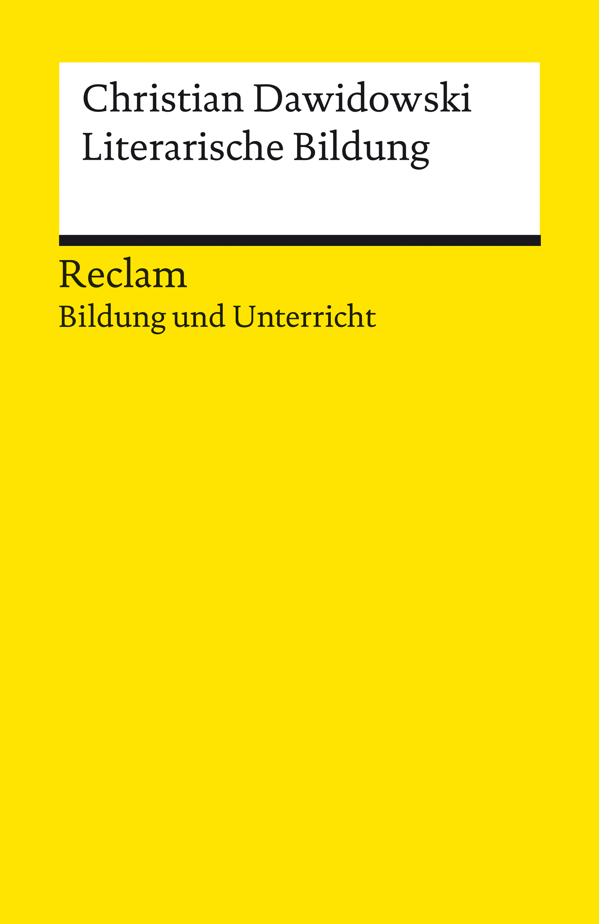 Обложка книги «Literarische Bildung»