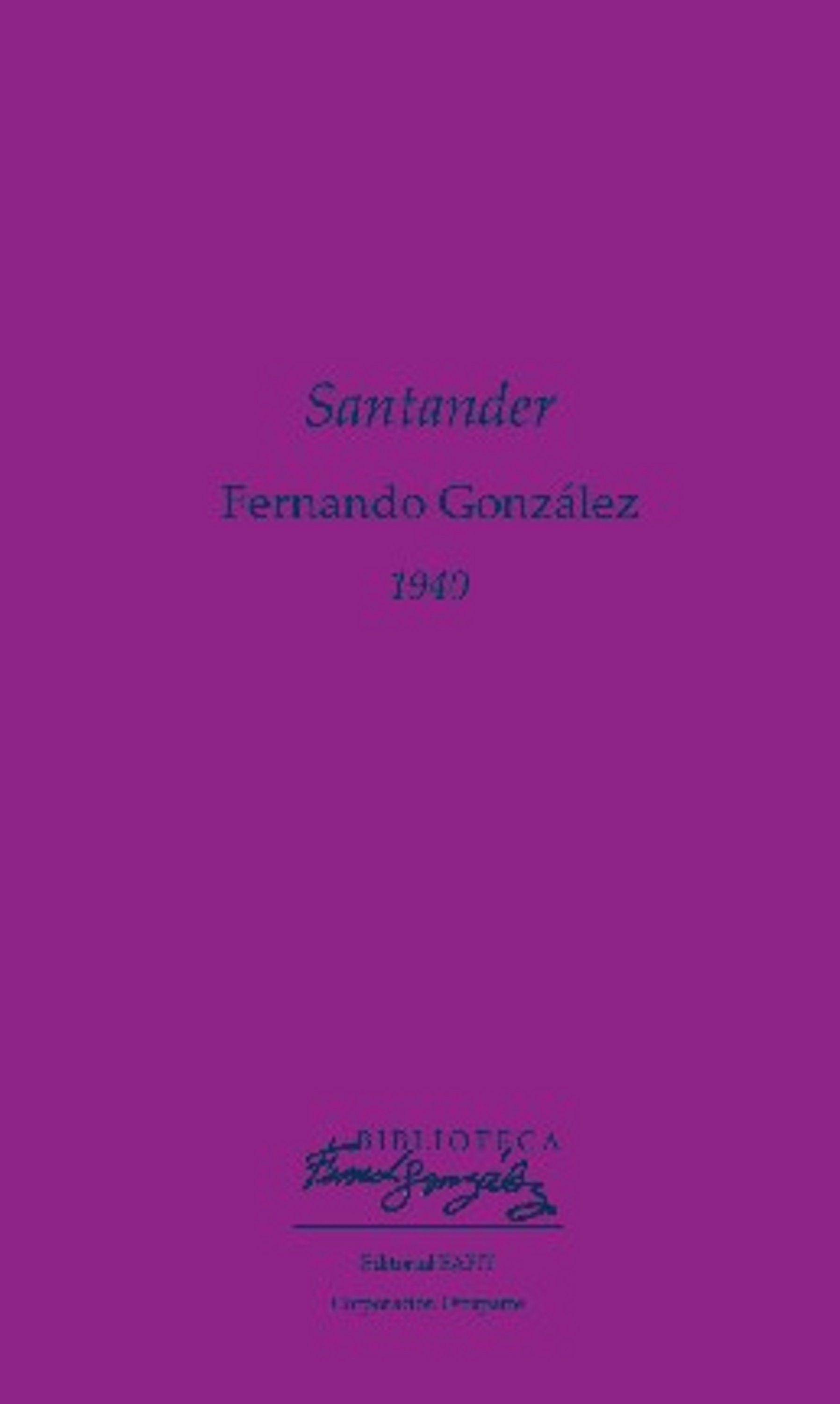 Обложка книги «Santander»
