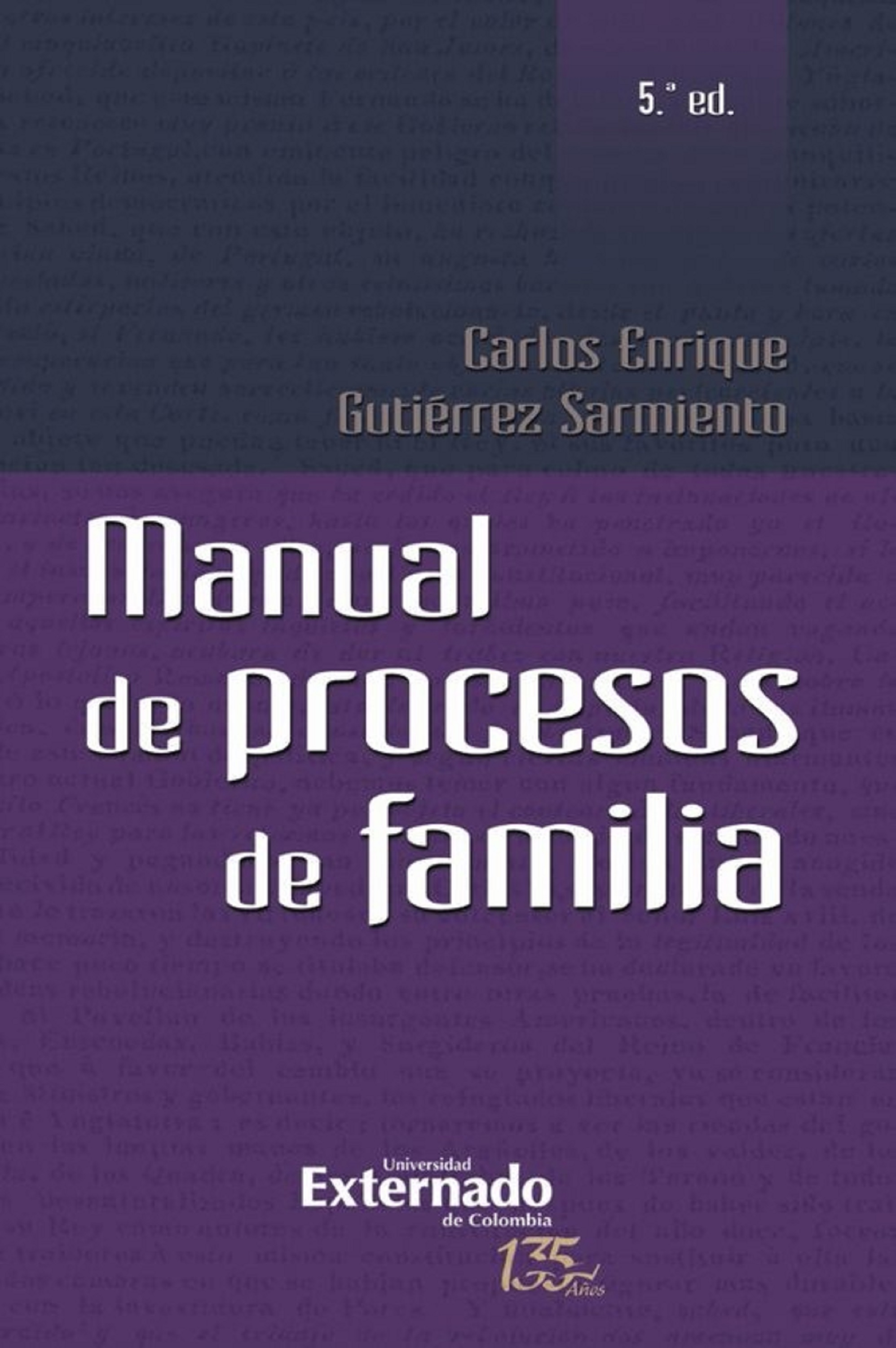 Обложка книги «manual de procesos de familia»