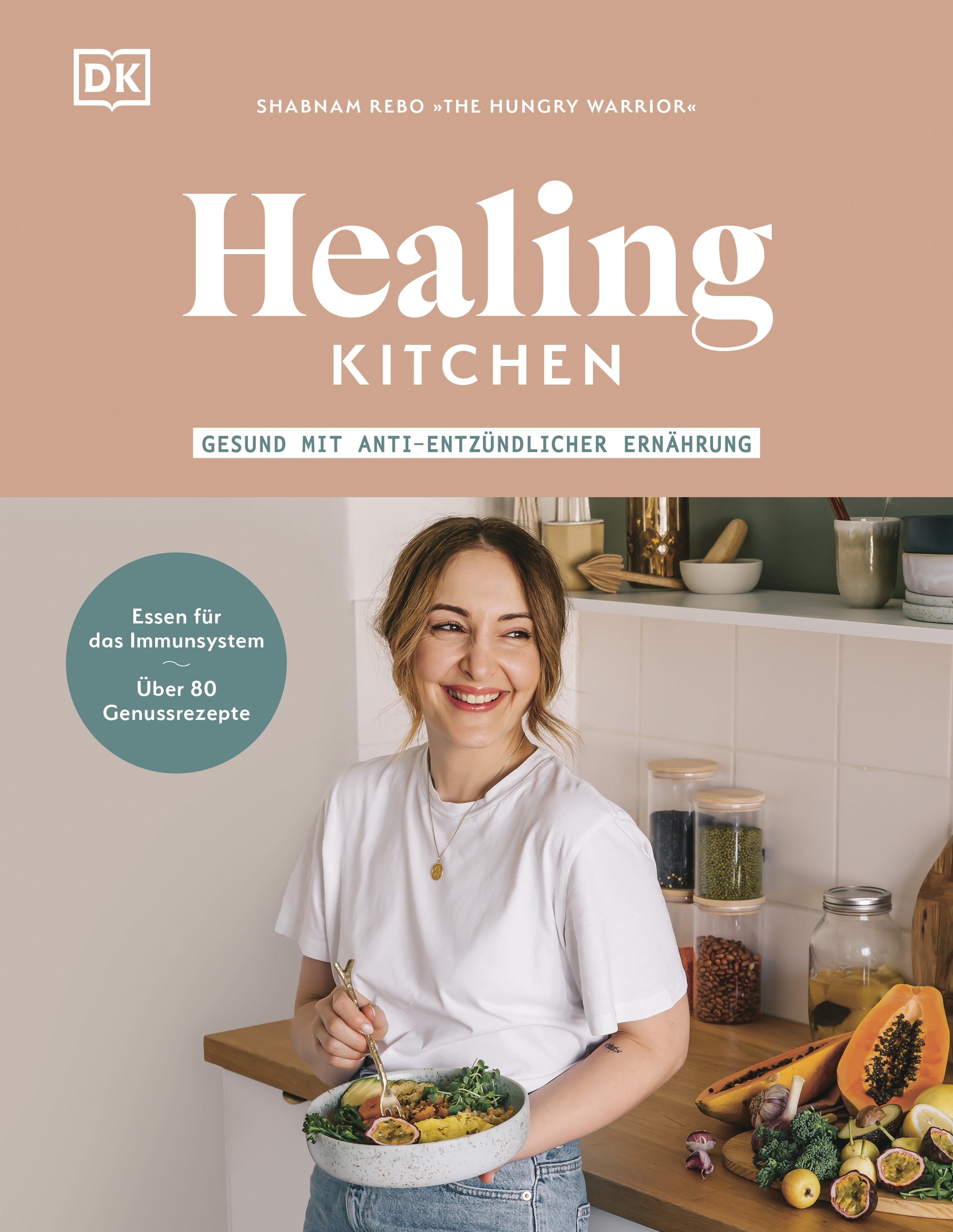 Обложка книги «Healing Kitchen – gesund mit anti-entzündlicher Ernährung»