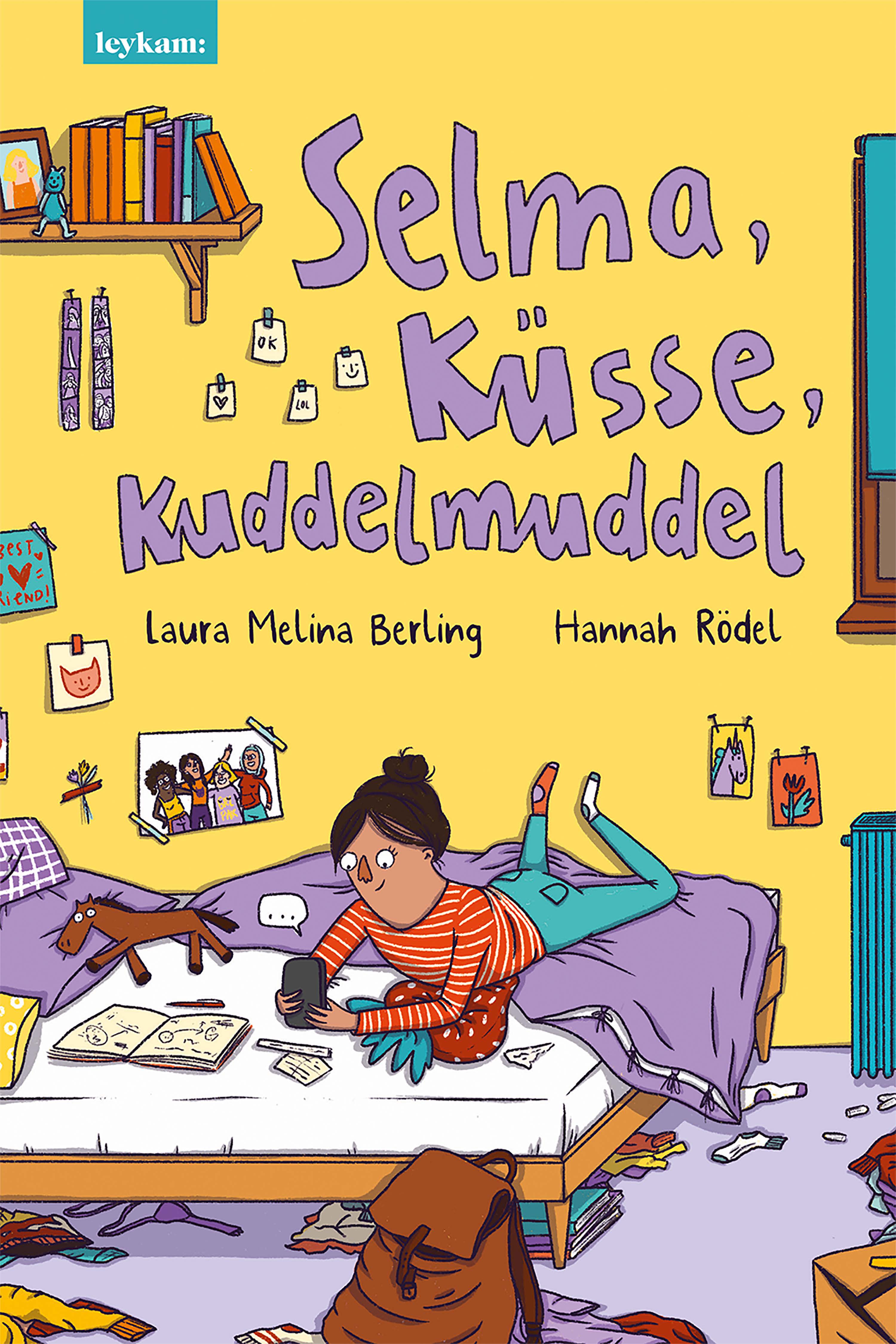 Обложка книги «Selma, Küsse, Kuddelmuddel»