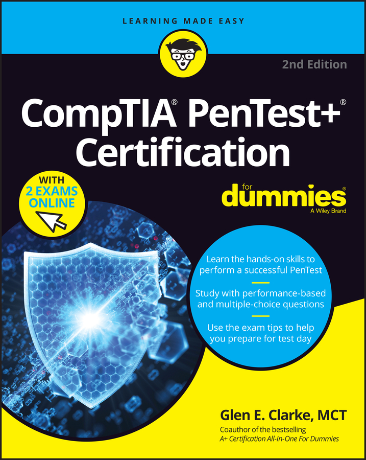 Обложка книги «CompTIA Pentest+ Certification For Dummies»