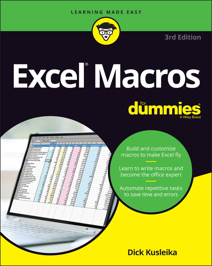 Обложка книги «Excel Macros For Dummies»