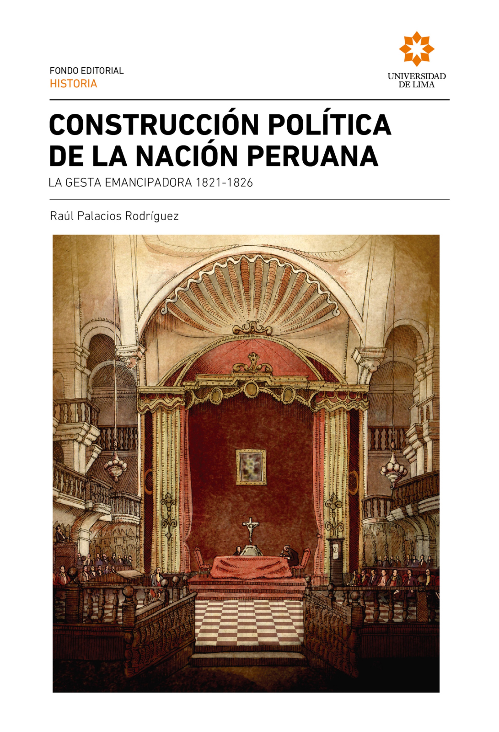 Обложка книги «Construcción política de la nación peruana»