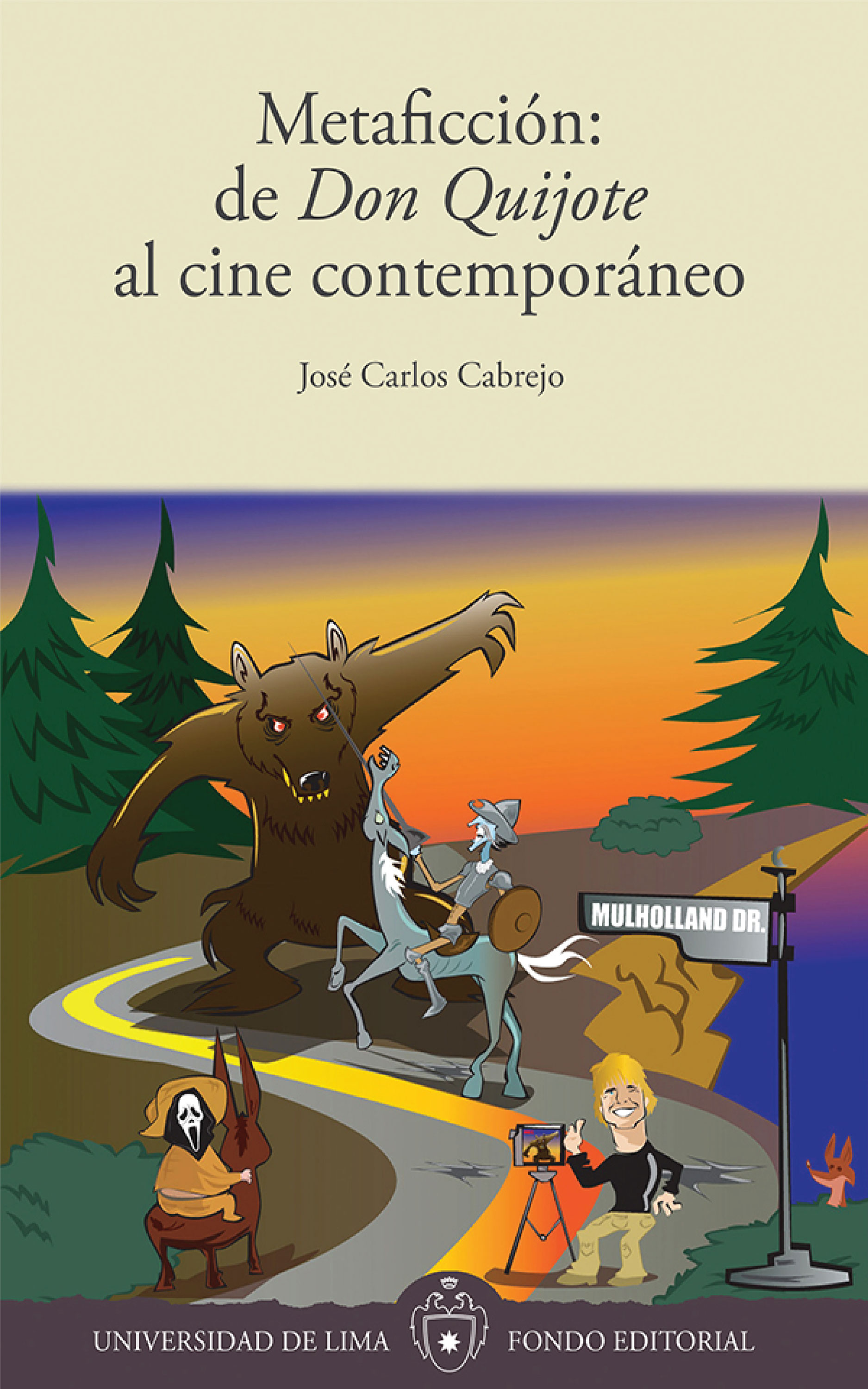 Обложка книги «Metaficción: de Don Quijote al cine contemporáneo»