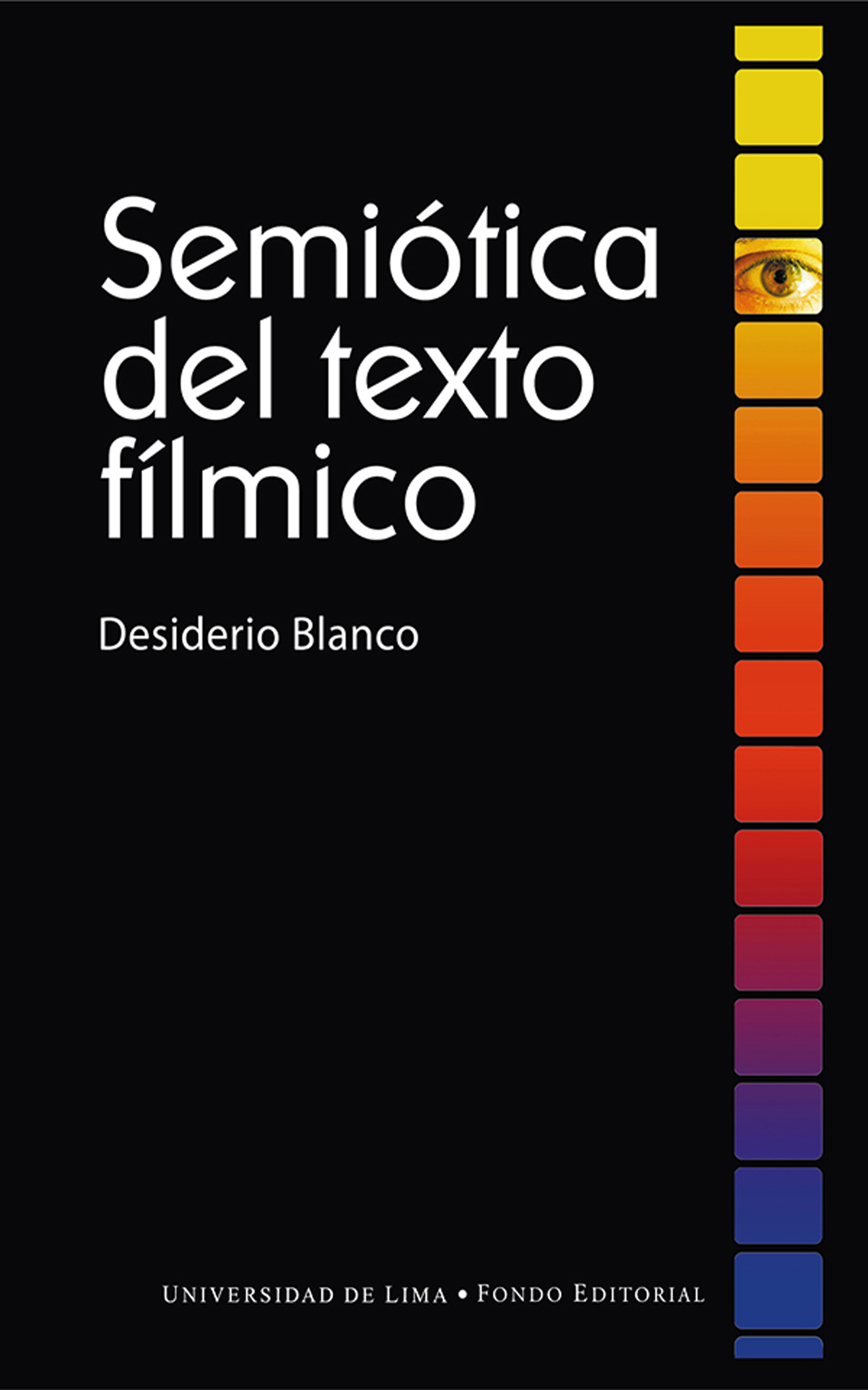 Обложка книги «Semiótica del texto fílmico»