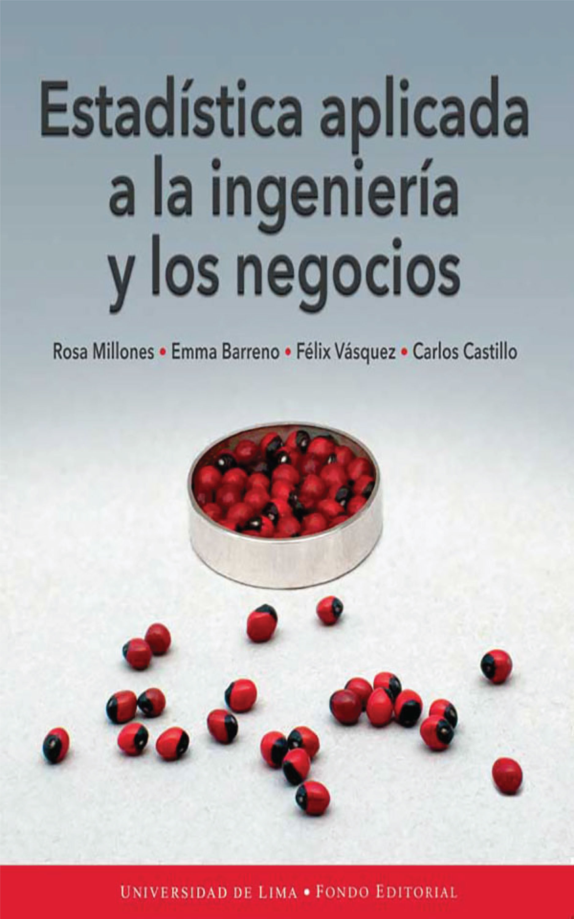Обложка книги «Estadística aplicada a la ingeniería y los negocios»