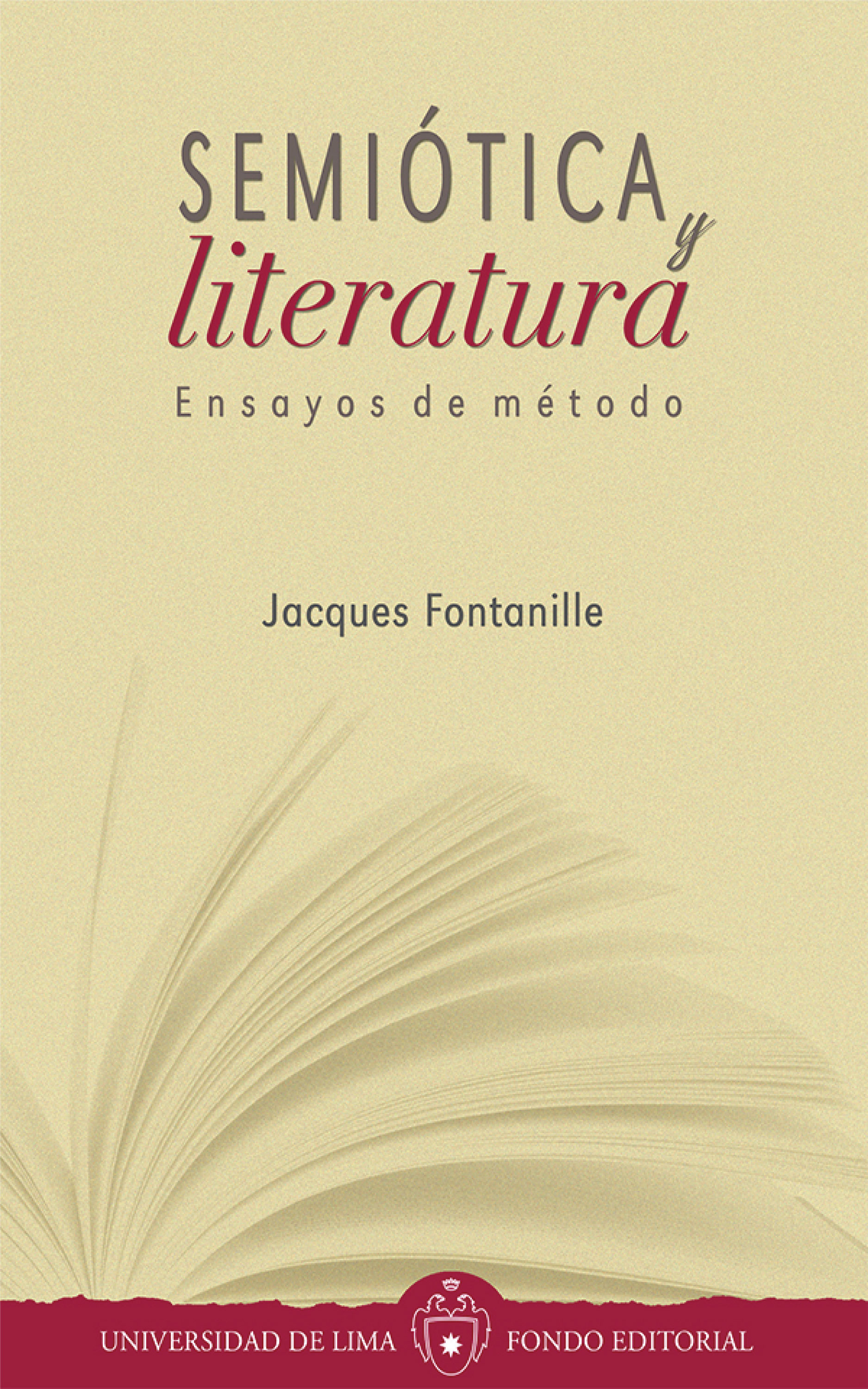 Обложка книги «Semiótica y literatura»