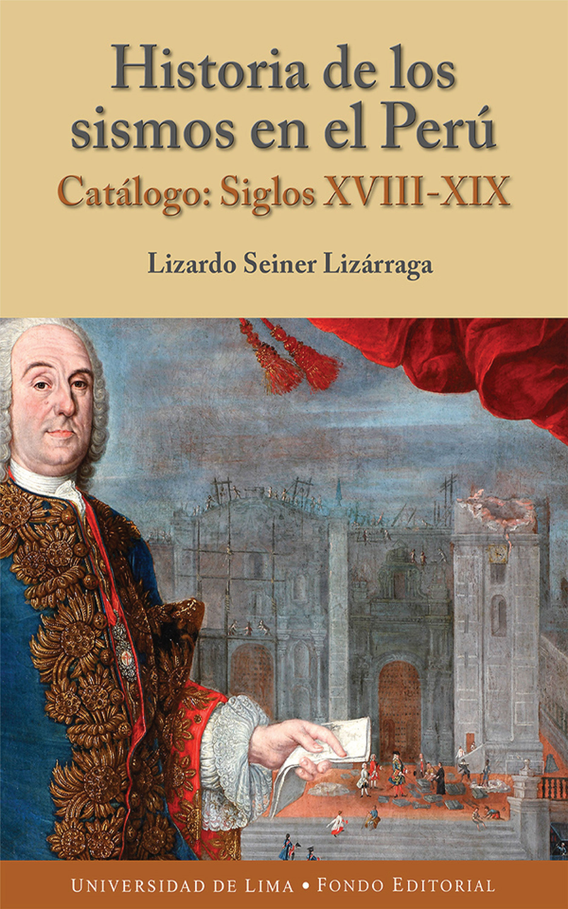 Обложка книги «Historia de los sismos en el Perú»