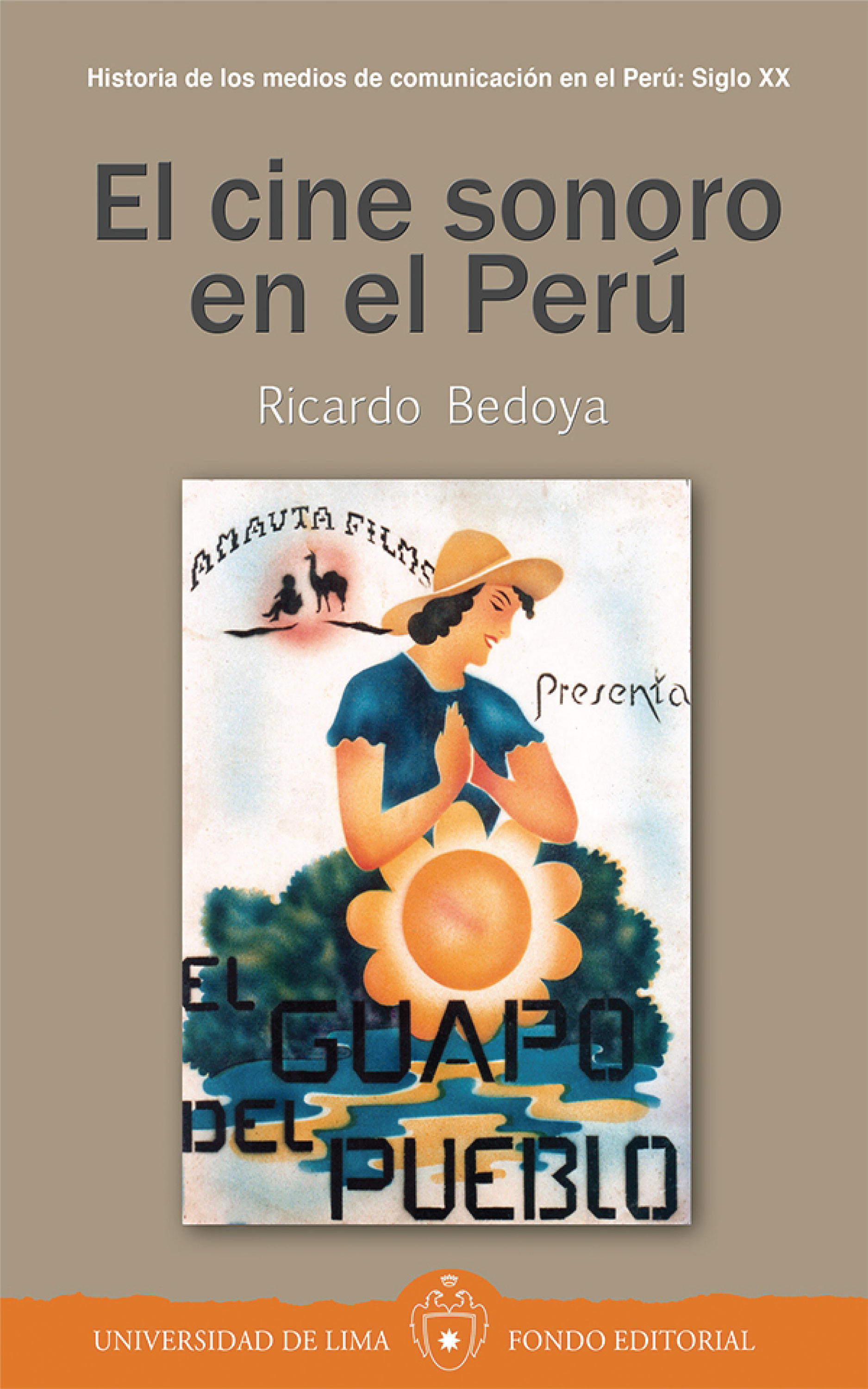 Обложка книги «El cine sonoro en el Perú»
