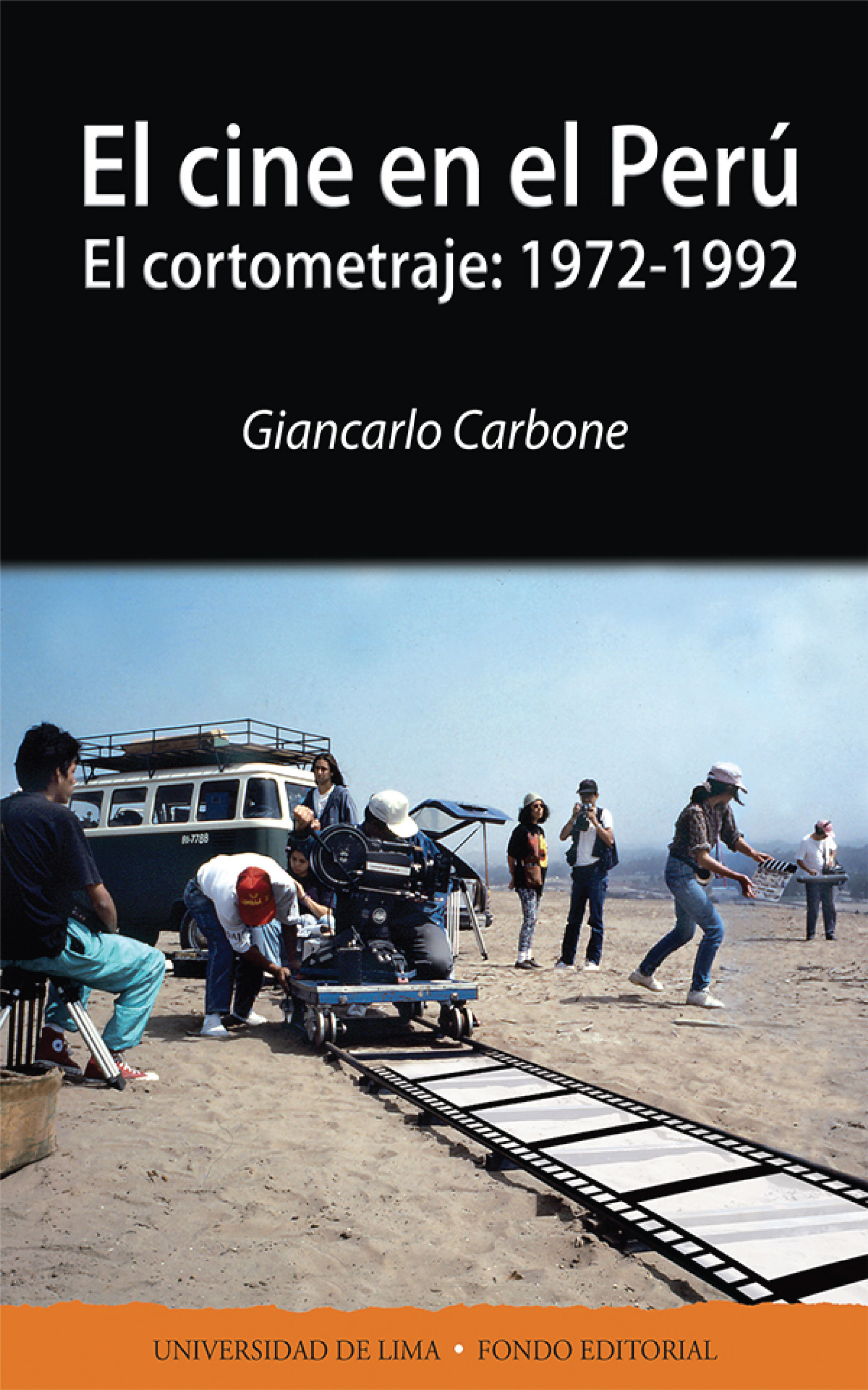 Обложка книги «El cine en el Perú»