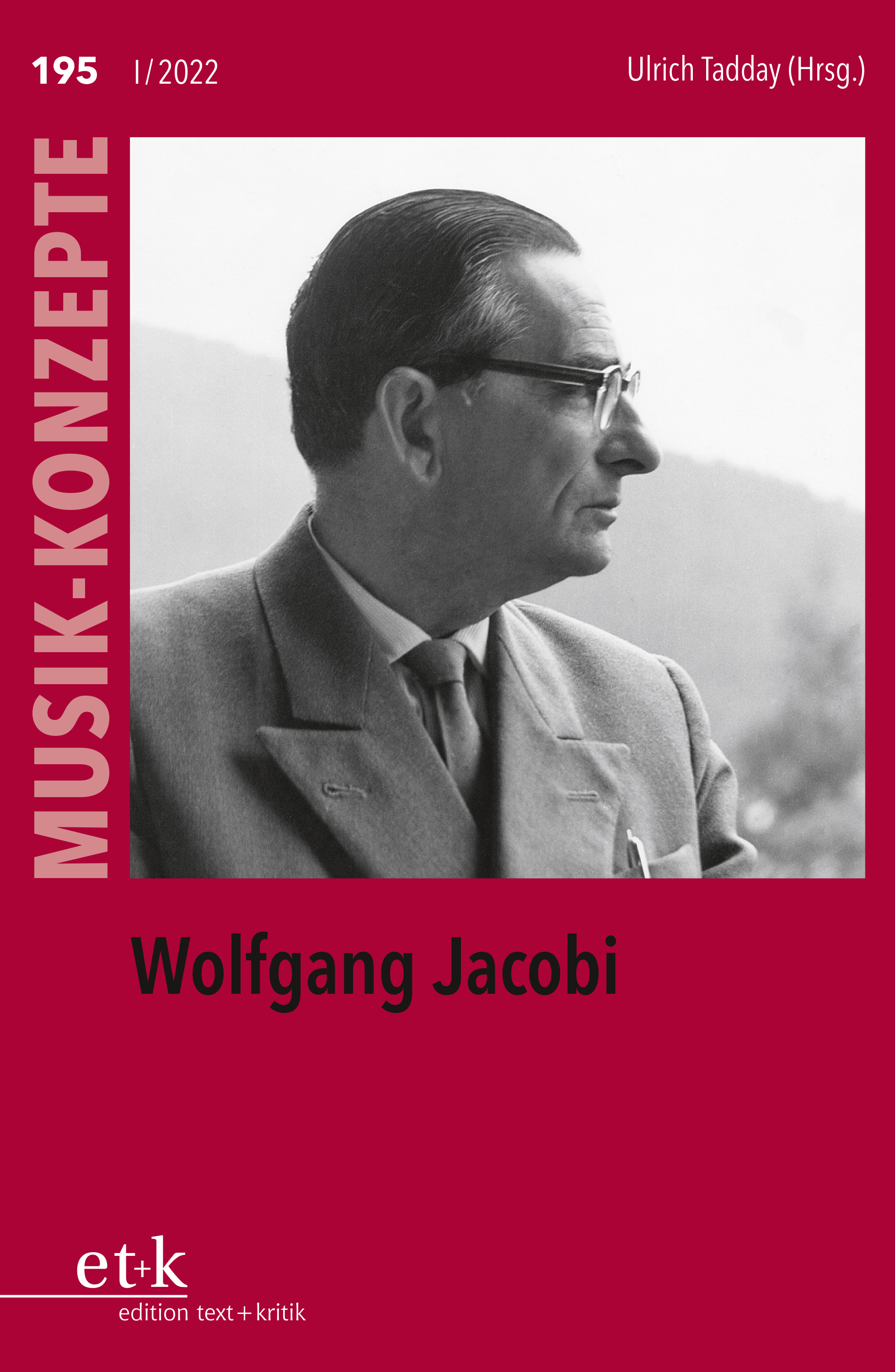 Обложка книги «MUSIK-KONZEPTE 195: Wolfgang Jacobi»