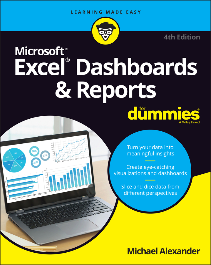 Обложка книги «Excel Dashboards & Reports For Dummies»