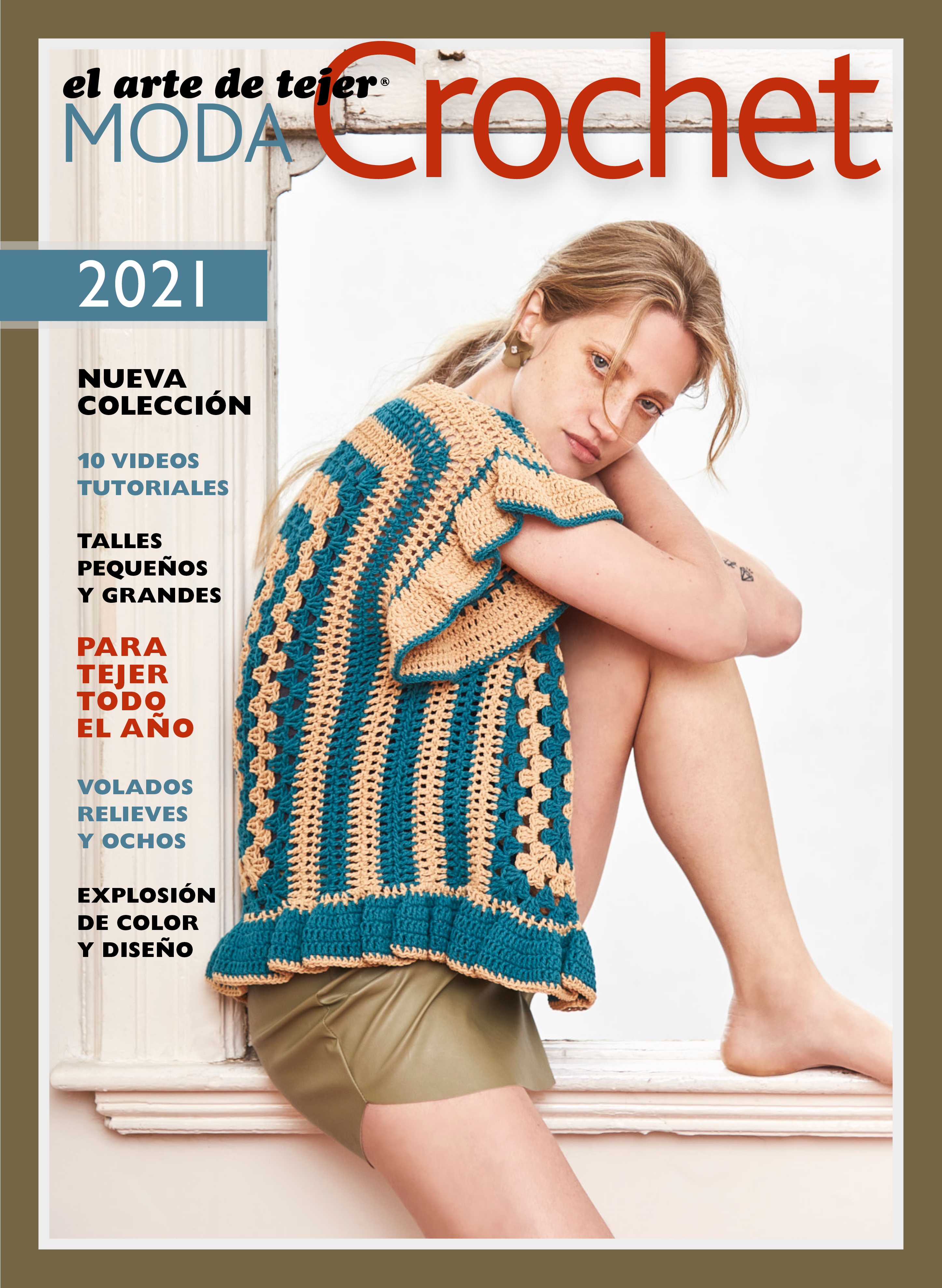 Обложка книги «Moda Crochet 2021»