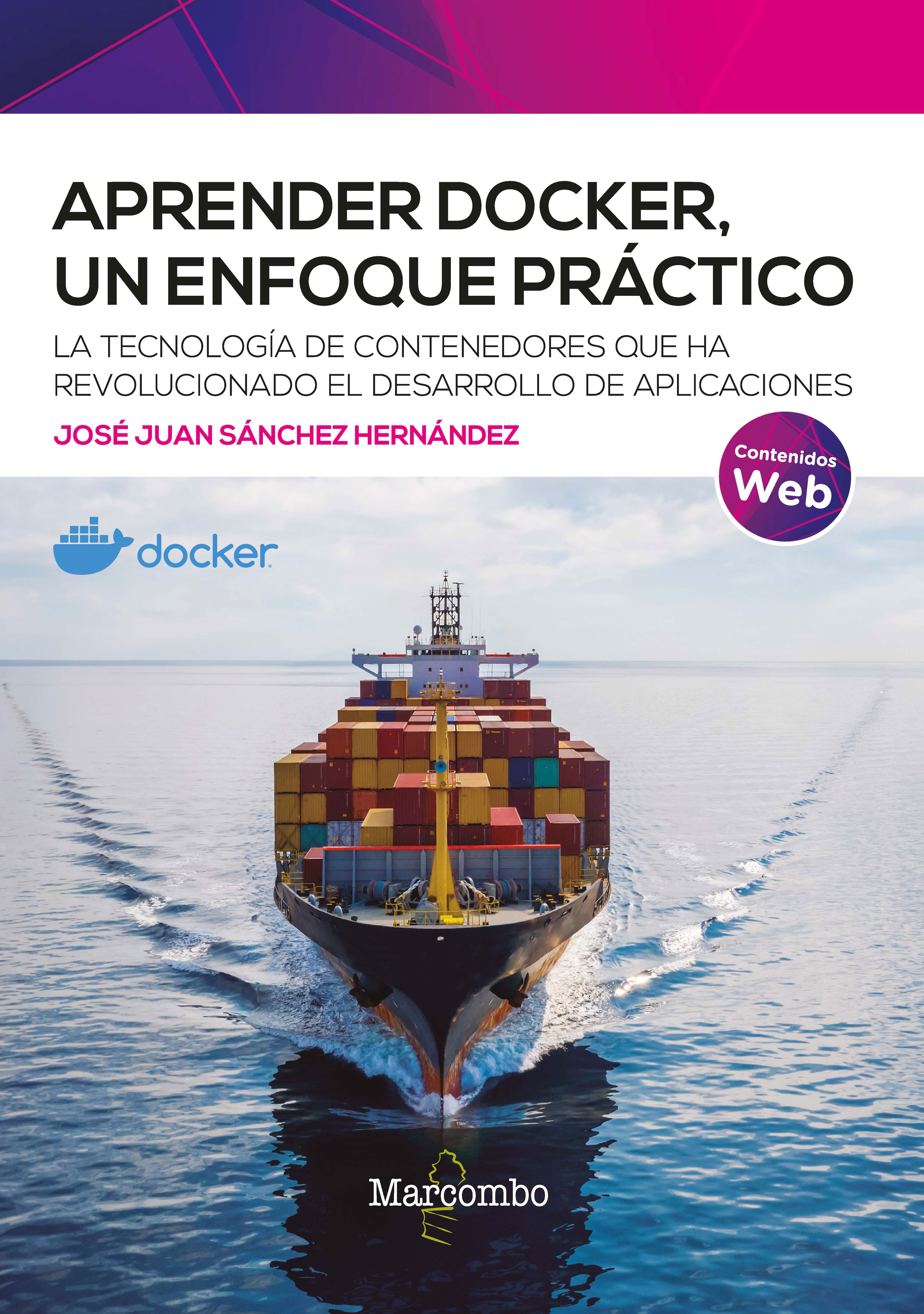 Обложка книги «Aprender Docker, un enfoque práctico»