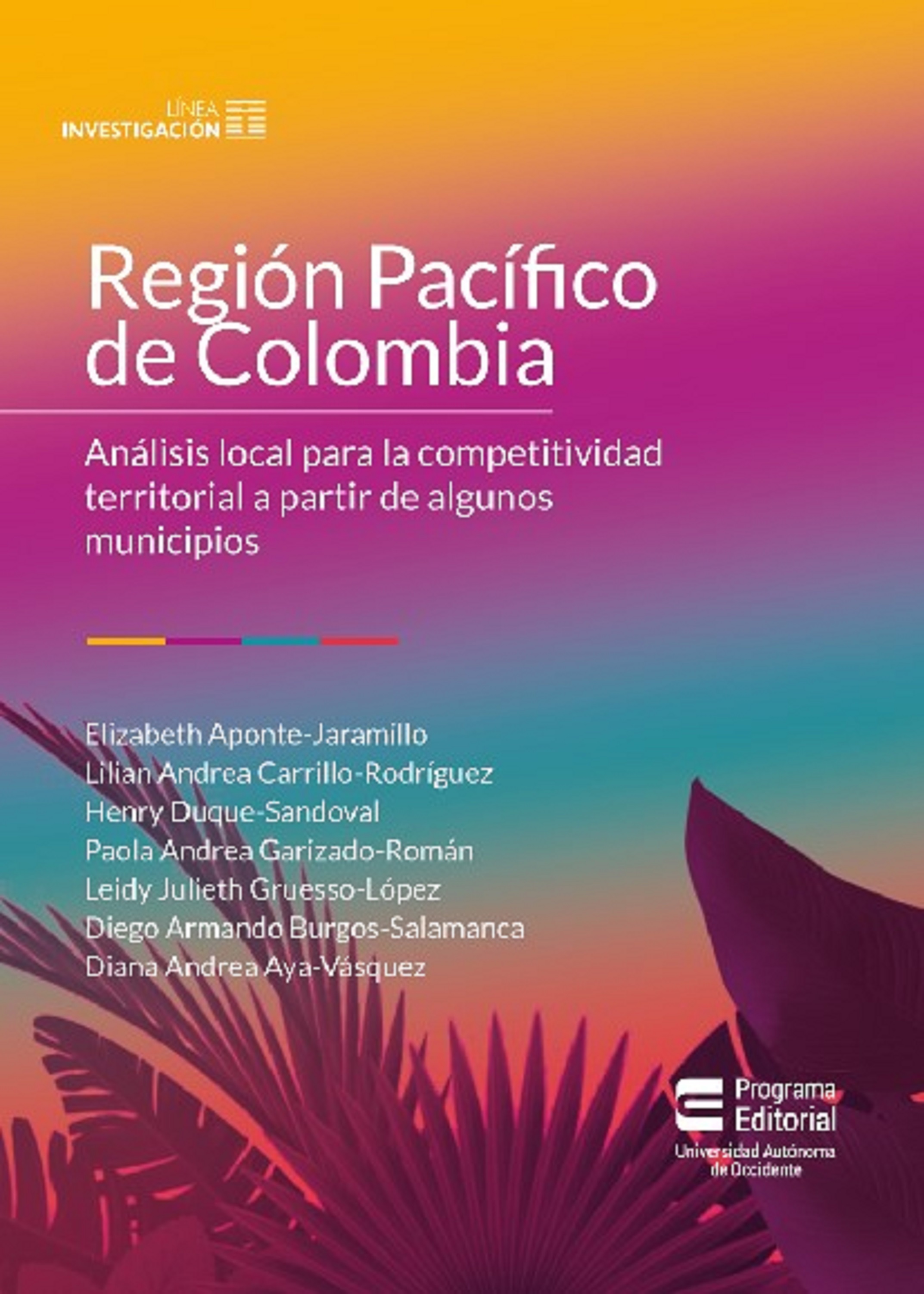 Обложка книги «Región Pacífico de Colombia»