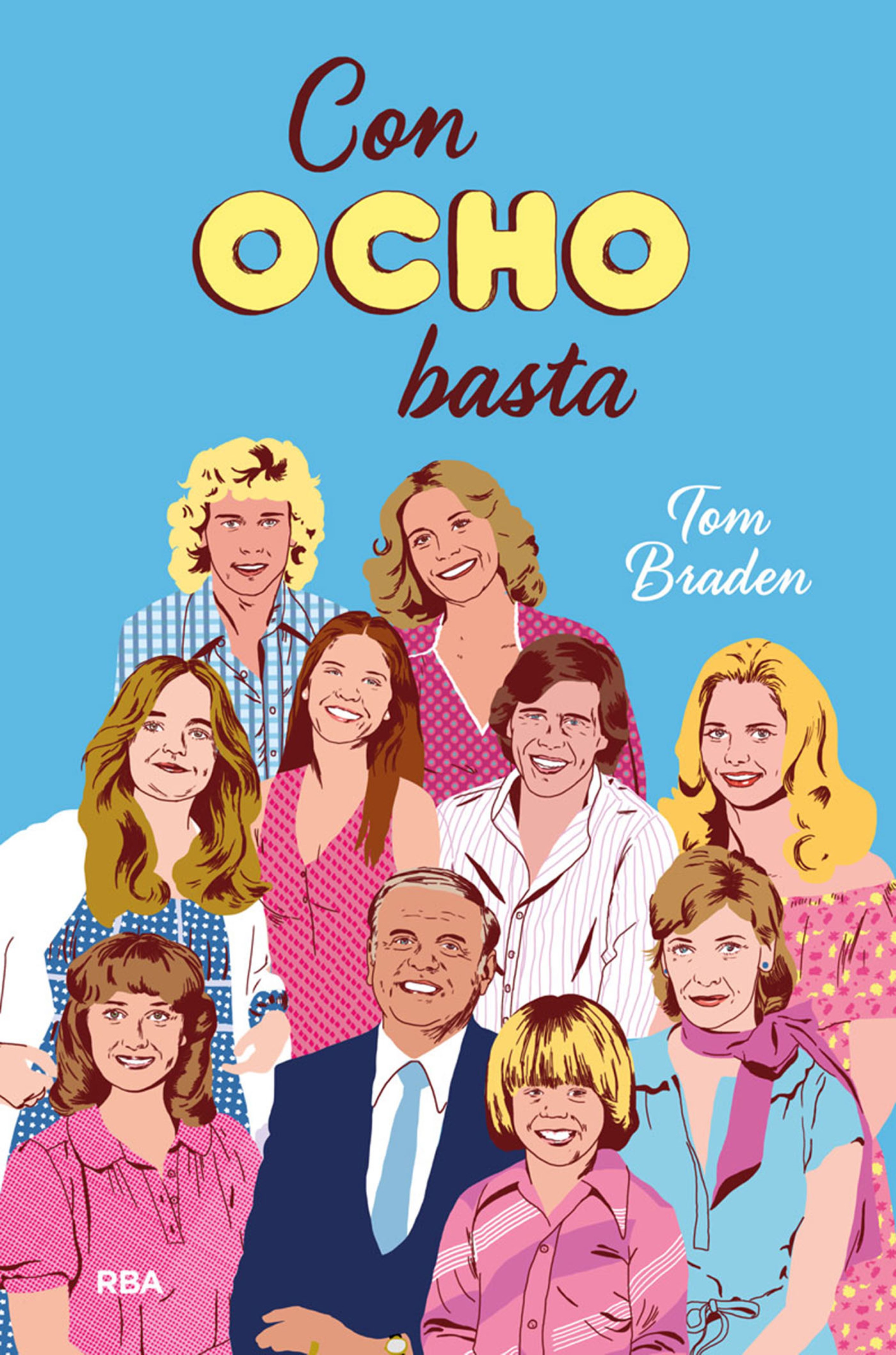 Обложка книги «Con ocho basta»