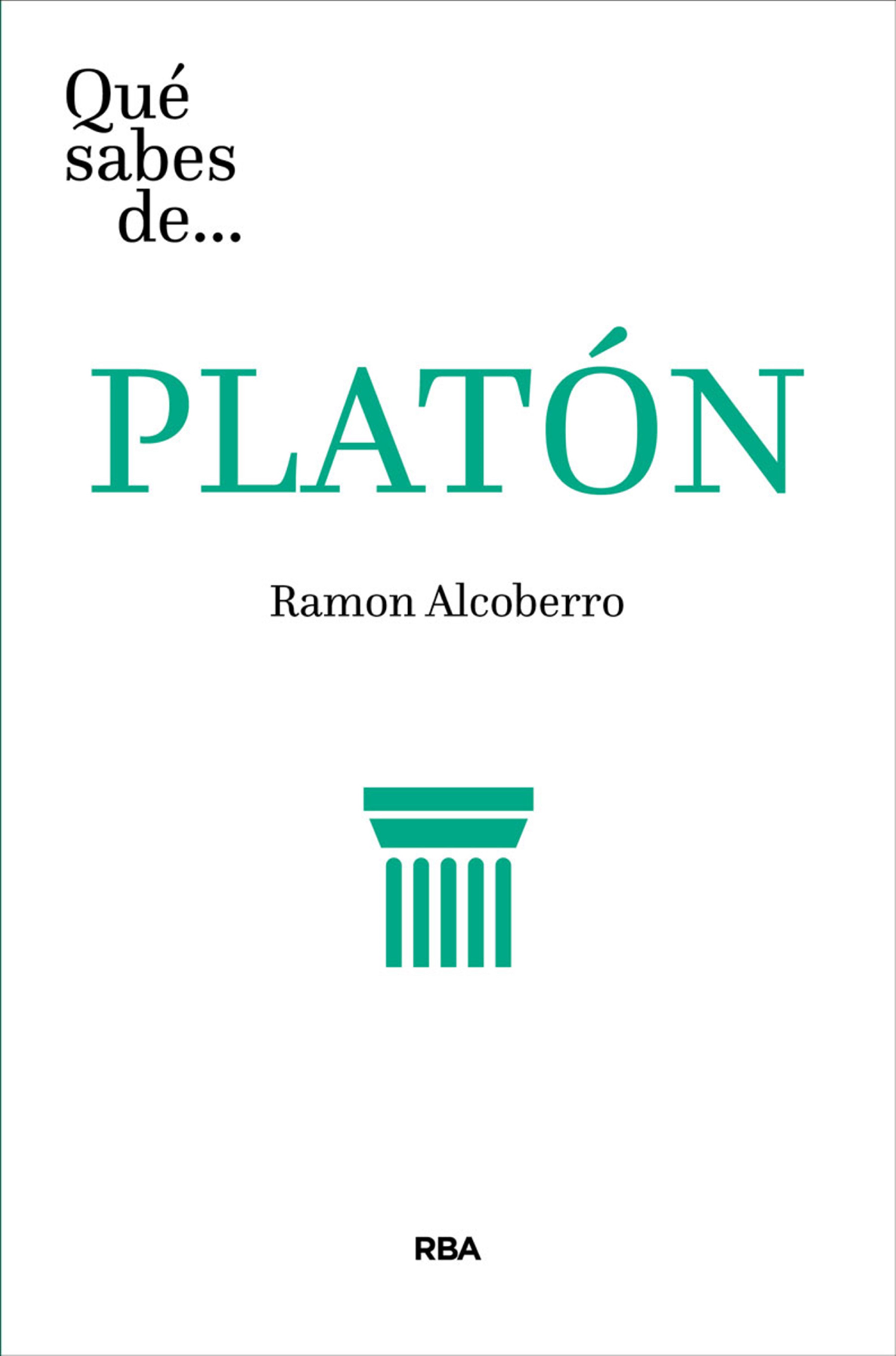 Обложка книги «Qué sabes de... PLATÓN»
