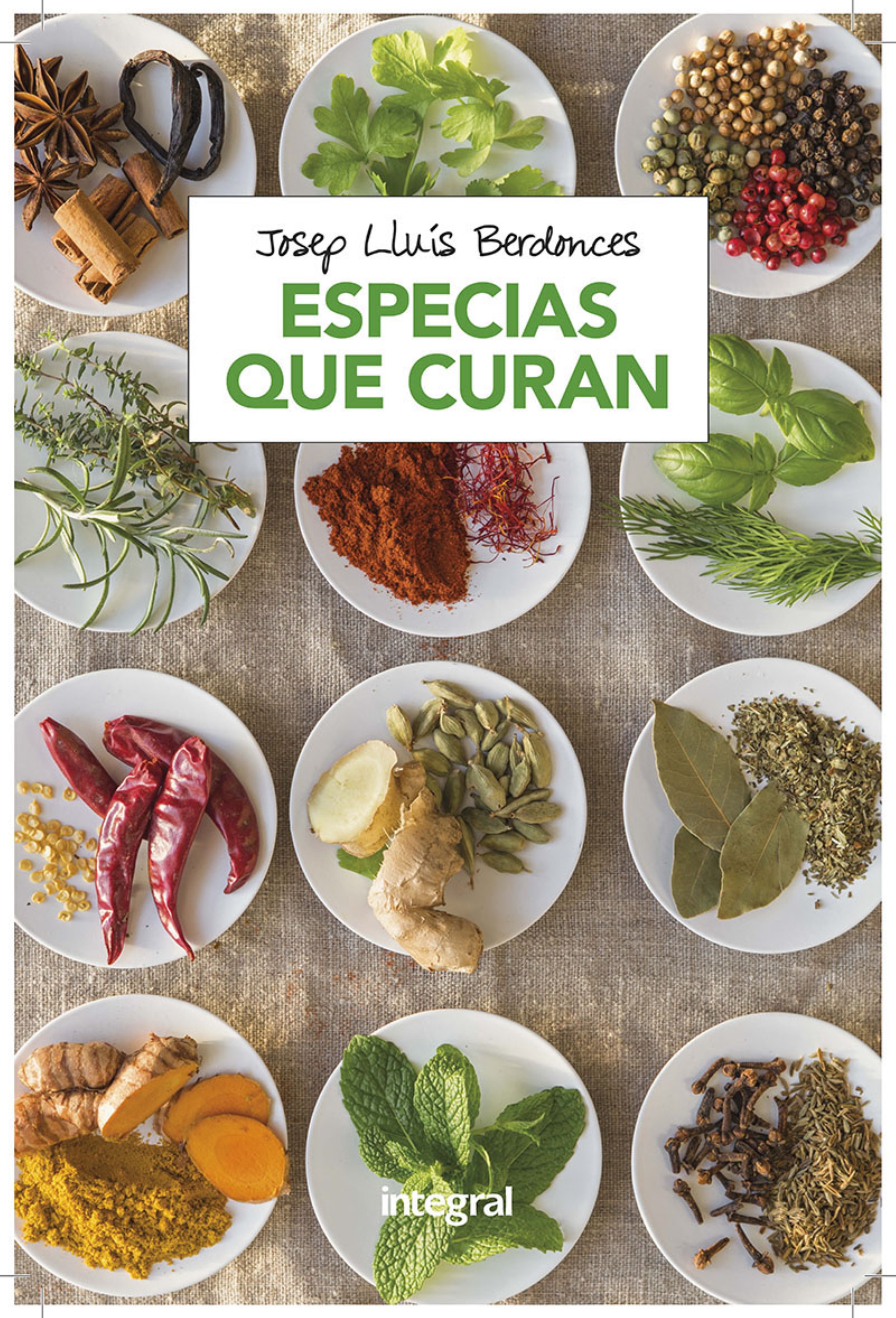 Обложка книги «Especias que curan»