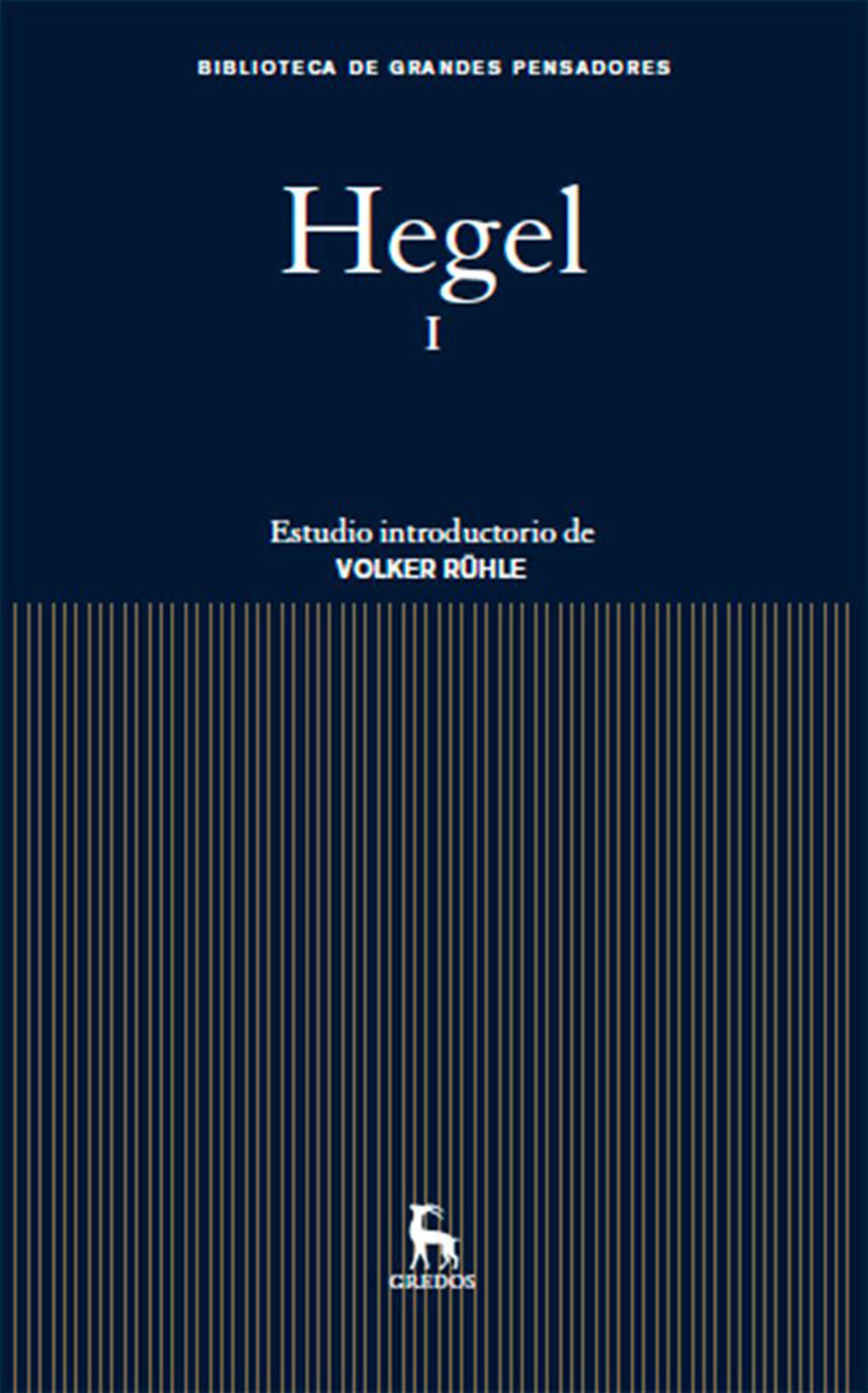 Обложка книги «Hegel I»
