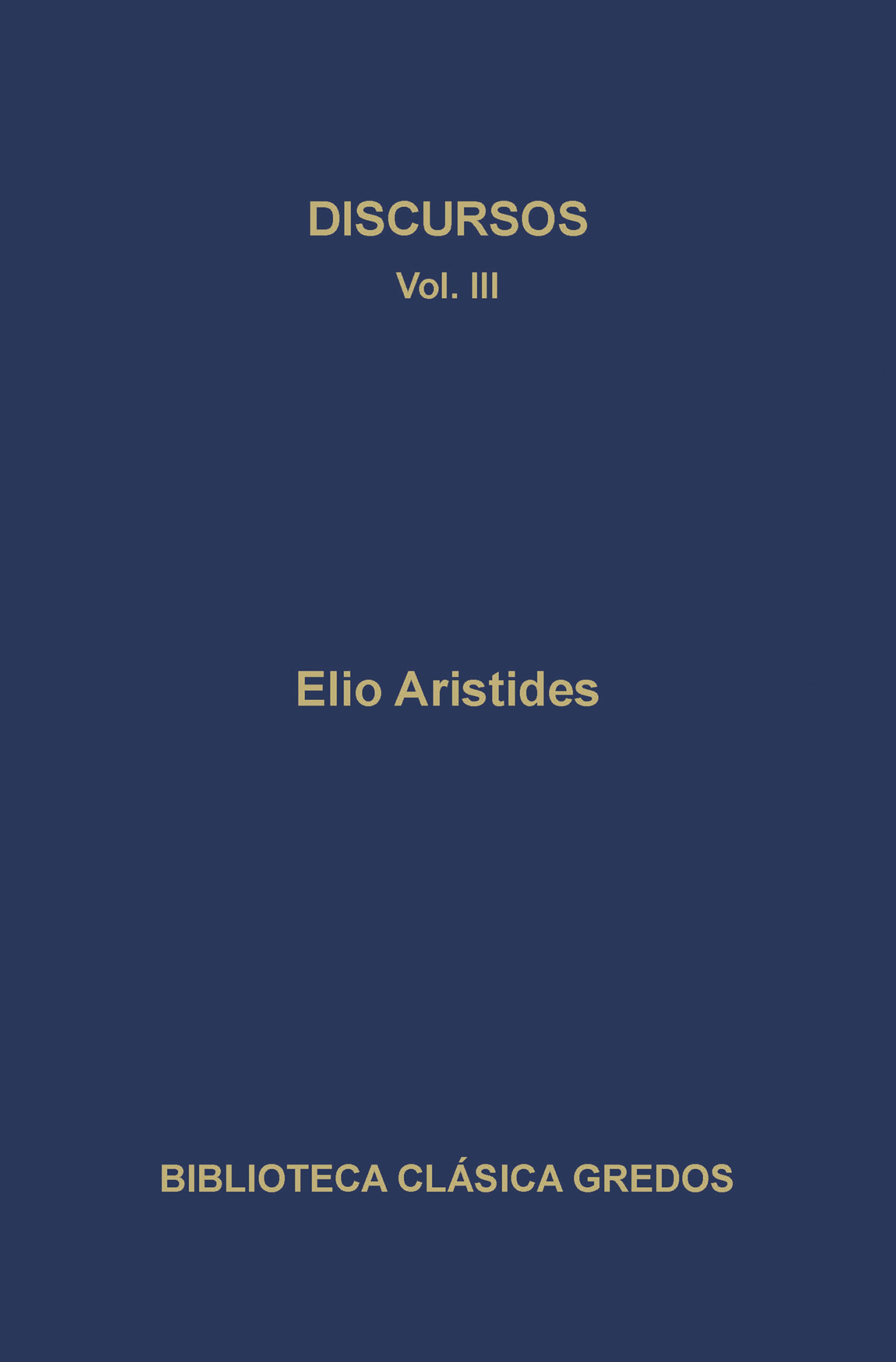 Обложка книги «Discursos III»