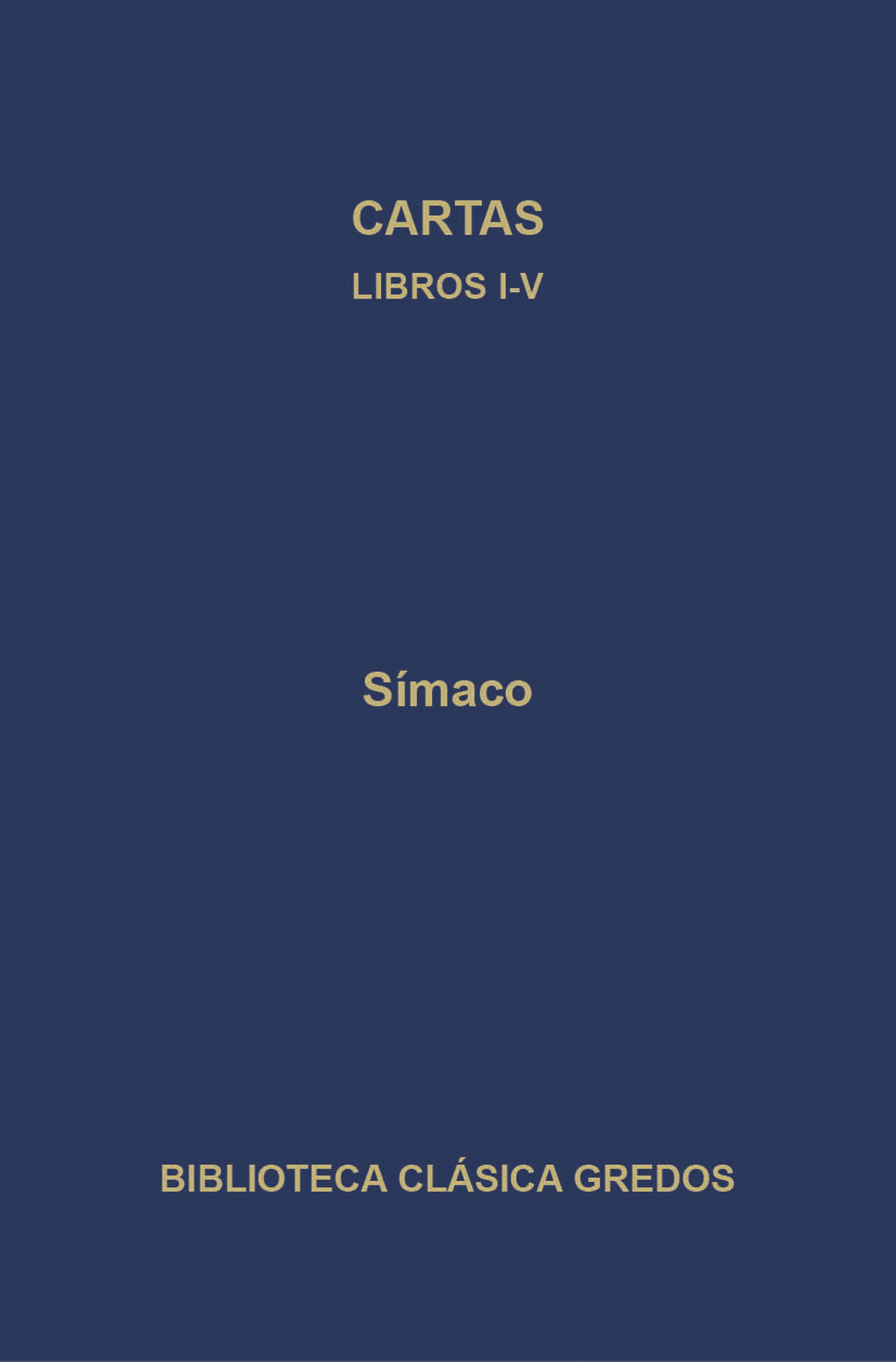 Обложка книги «Cartas. Libros I-V»