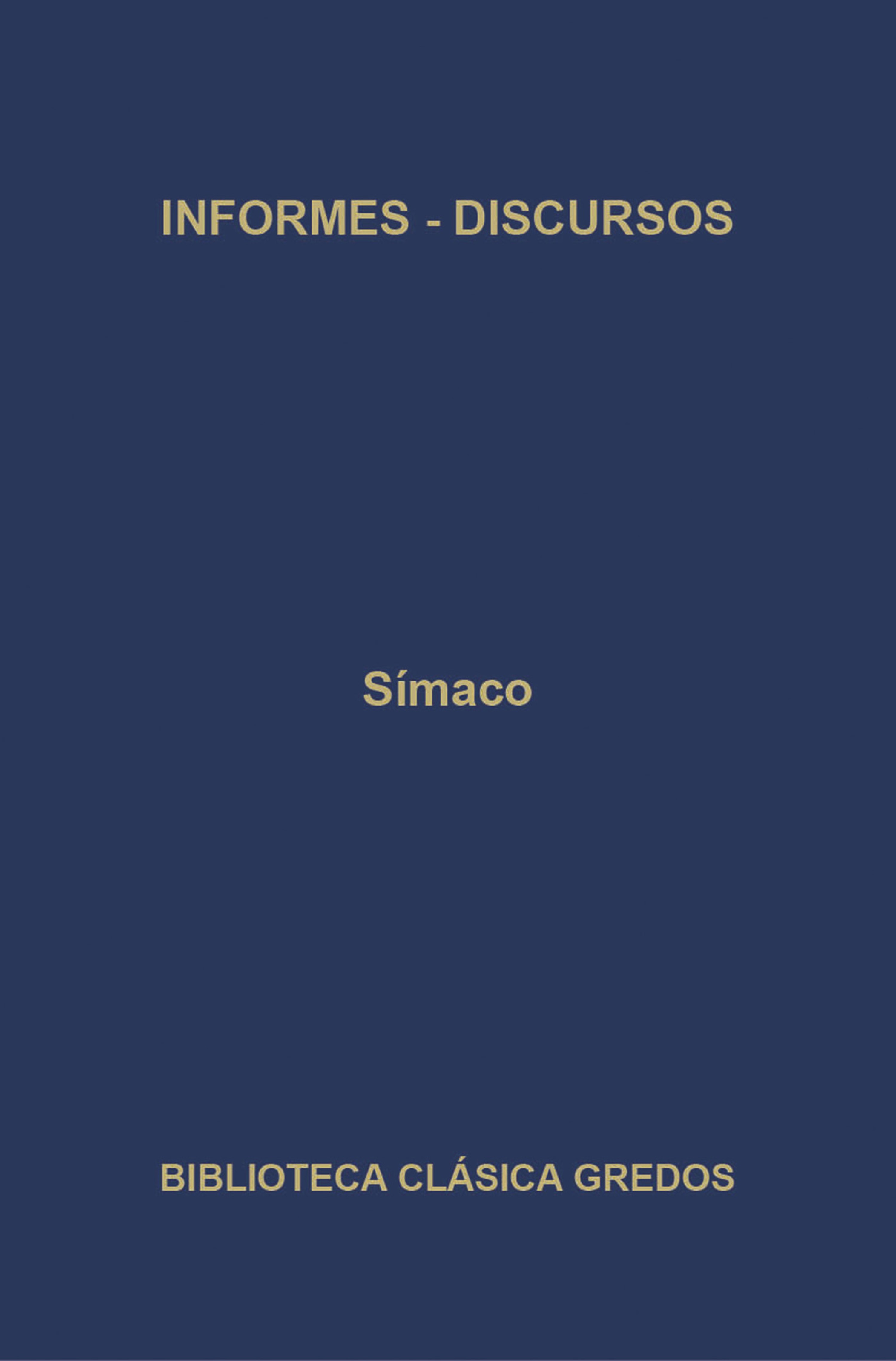 Обложка книги «Informes. Discursos.»