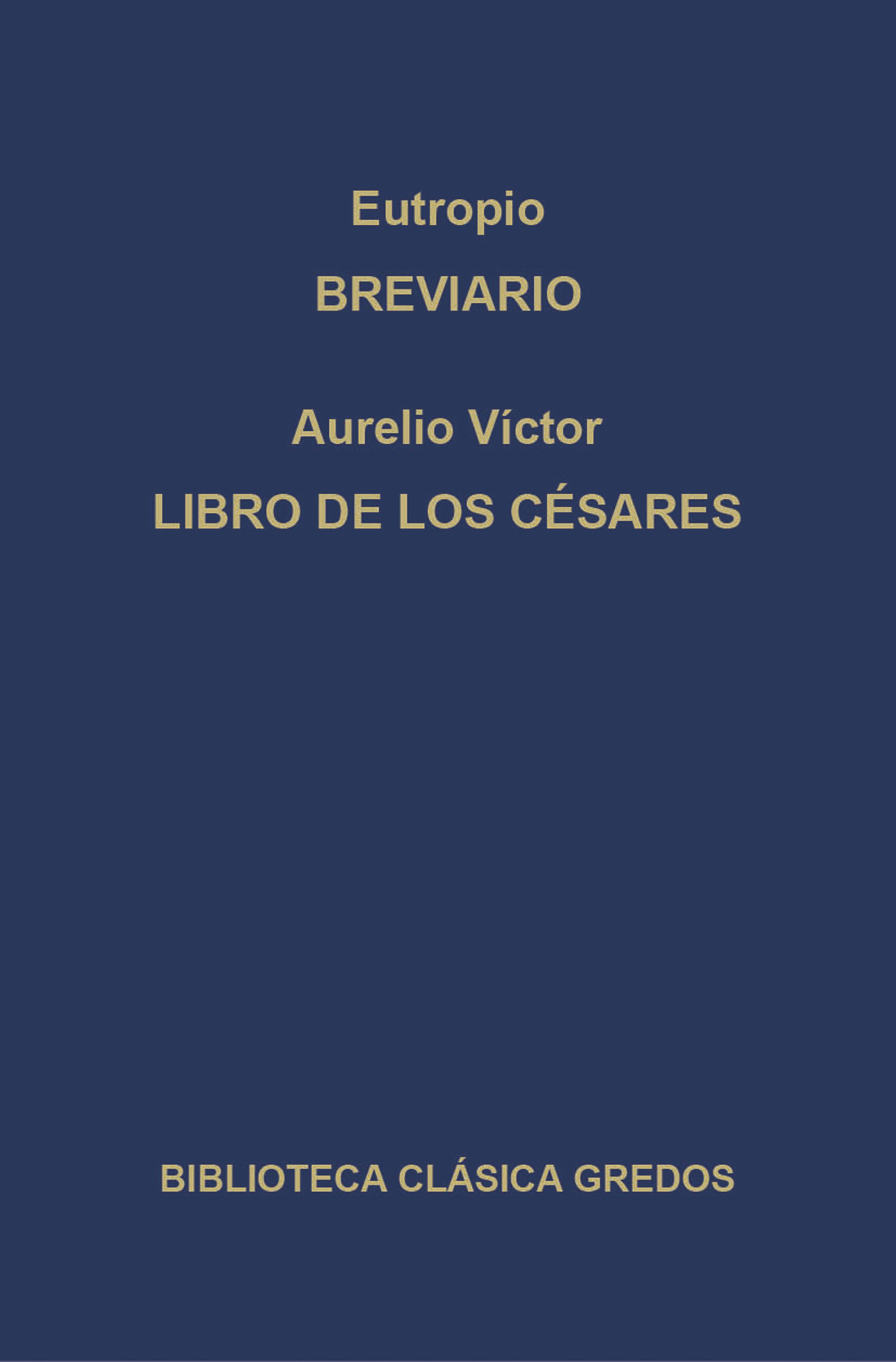 Обложка книги «Breviario. Libro de los Césares»