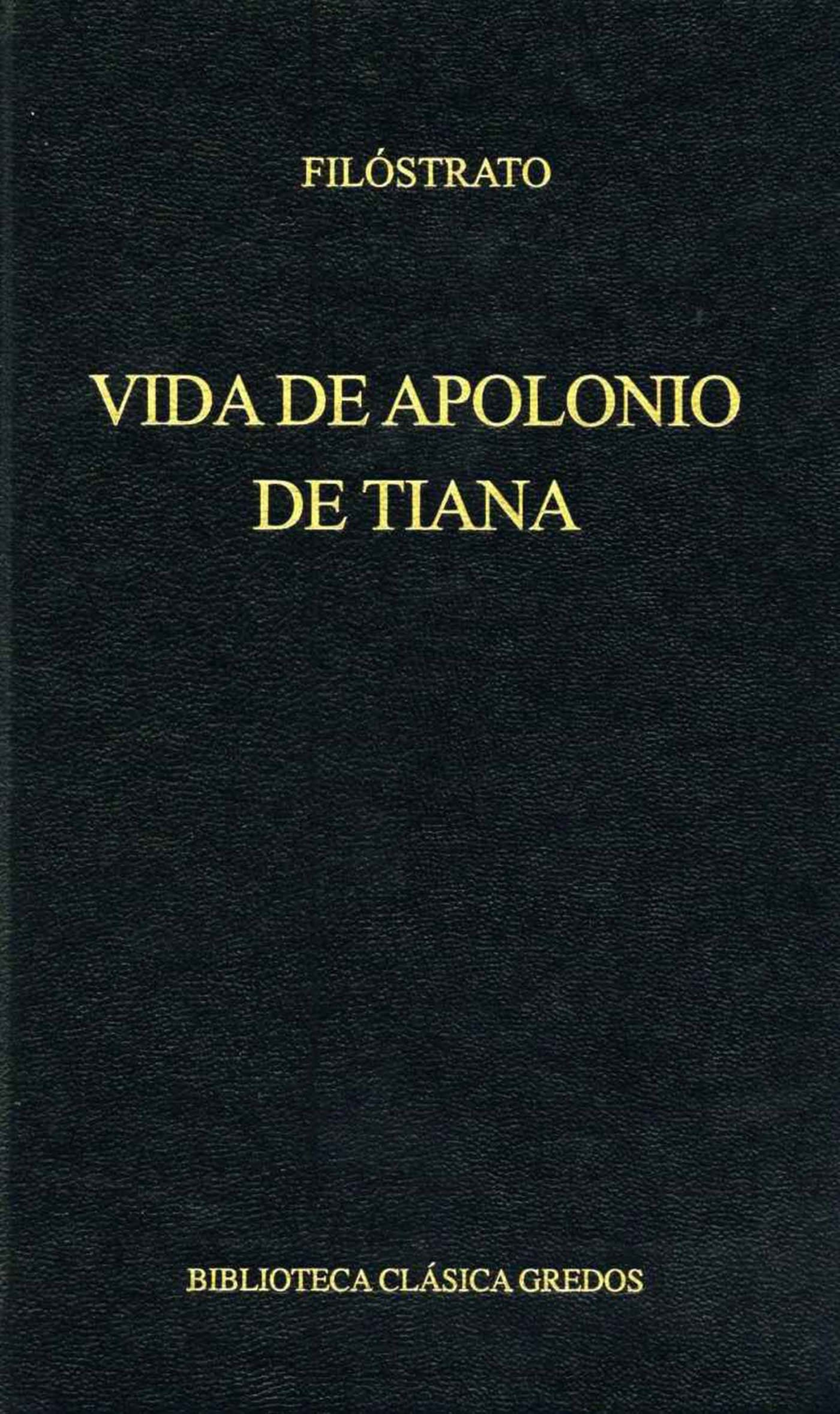 Обложка книги «Vida de Apolonio de Tiana»