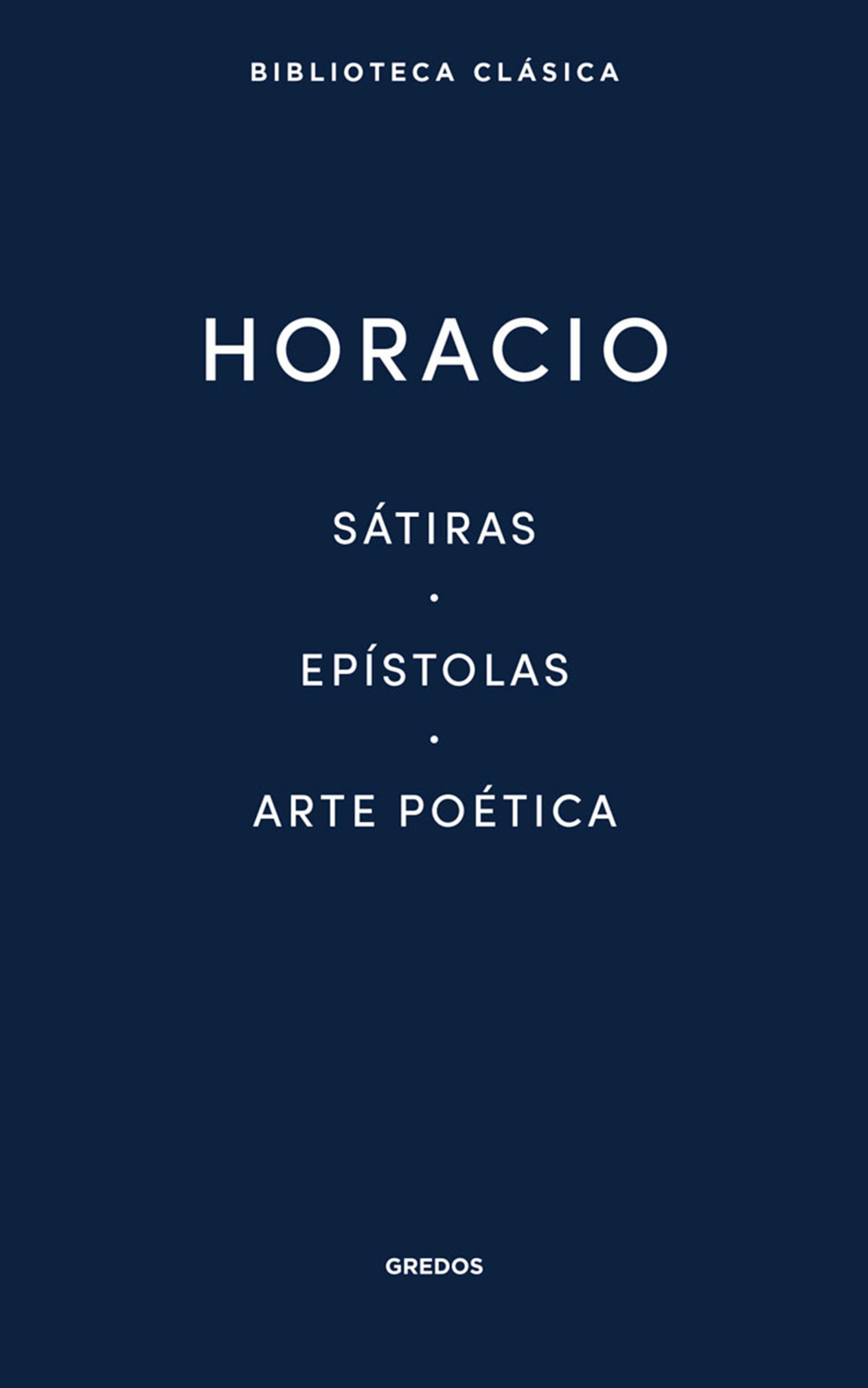 Обложка книги «Sátiras. Epístolas. Arte poética.»