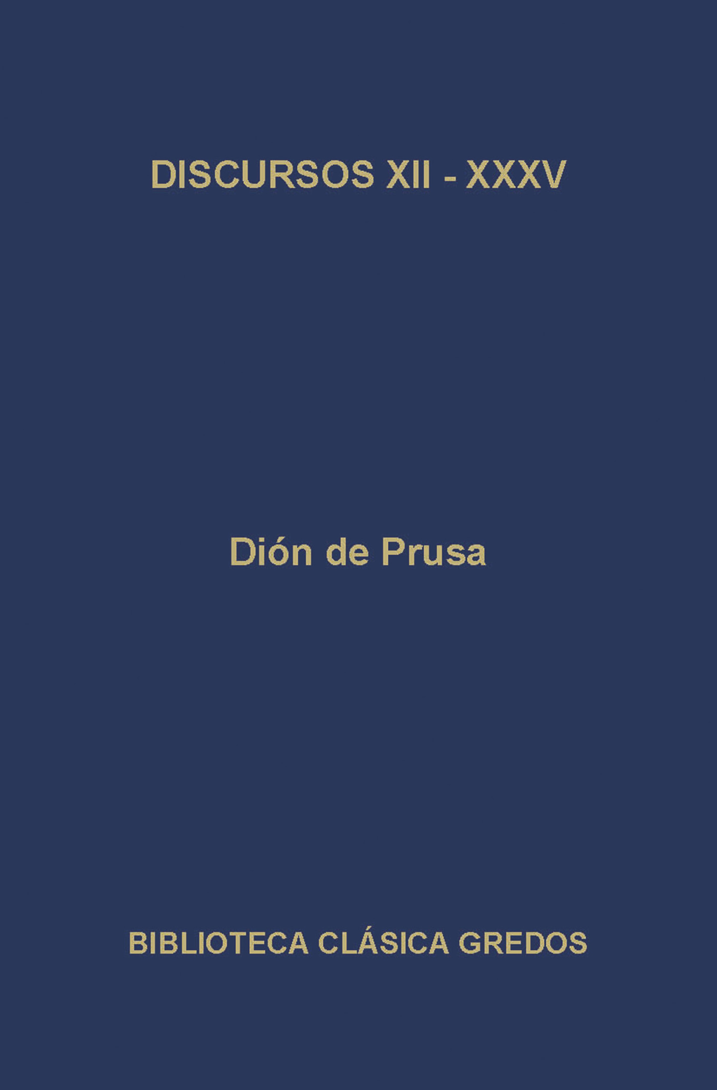 Обложка книги «Discursos XII - XXXV»