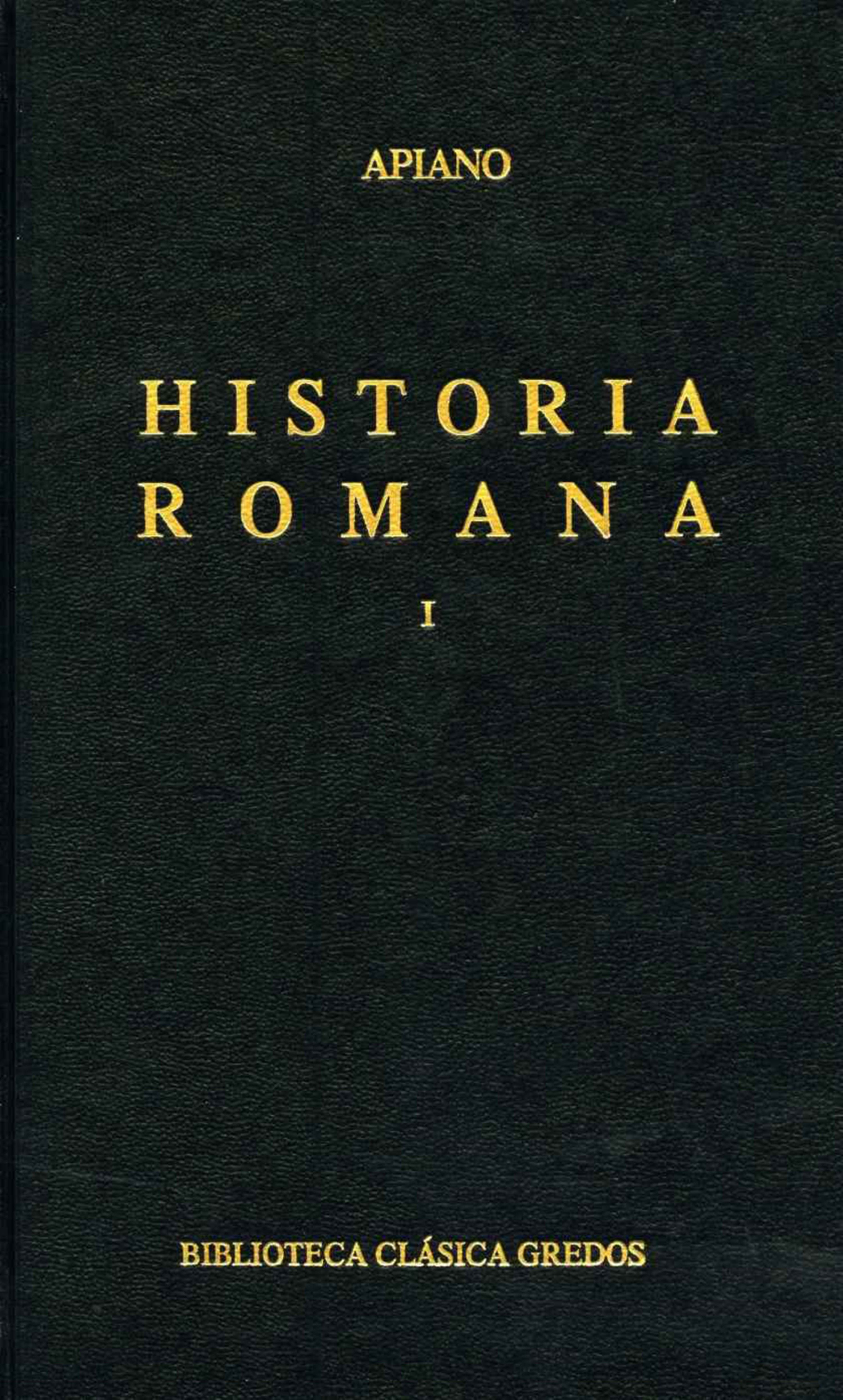 Обложка книги «Historia romana I»