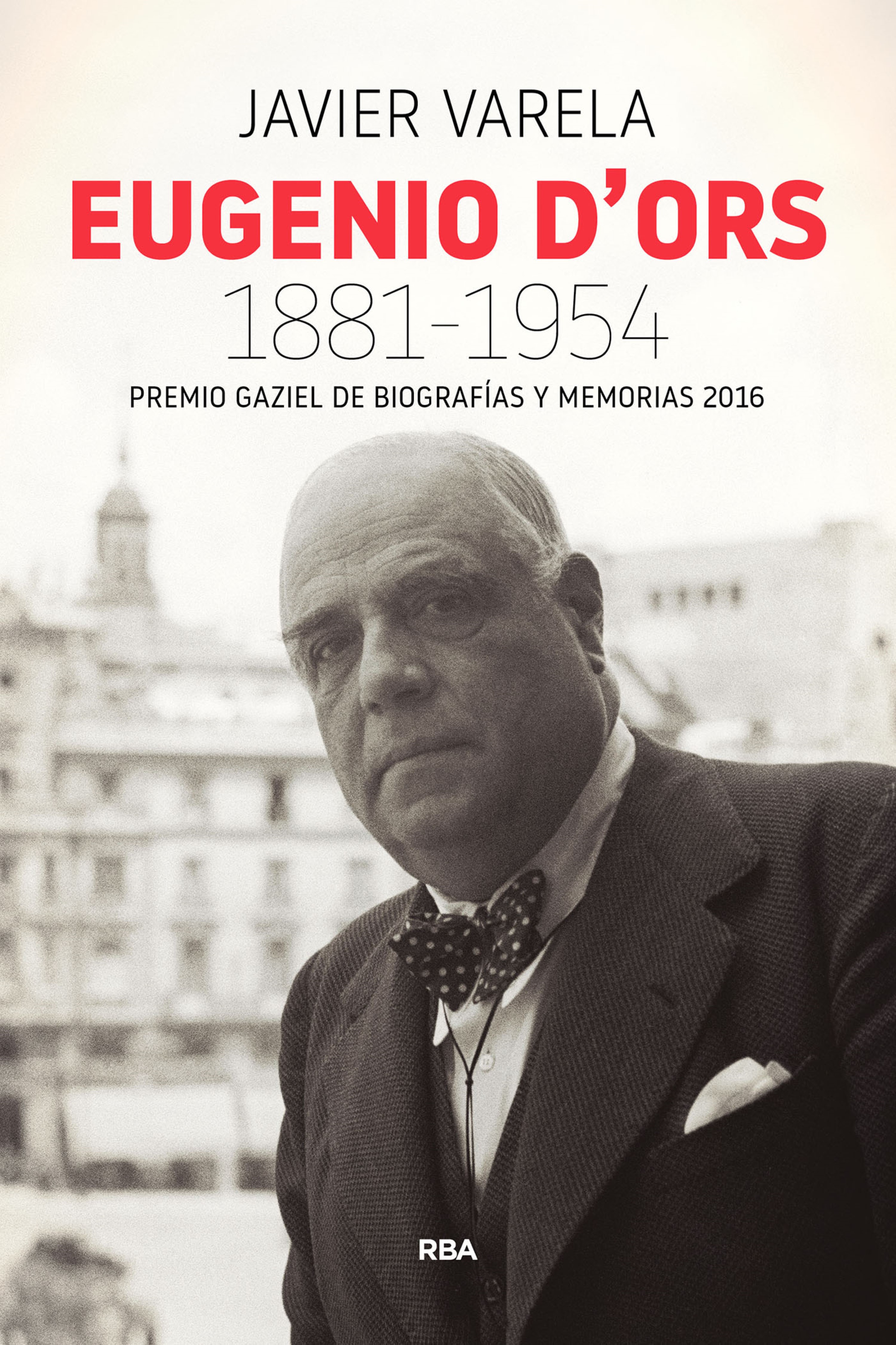 Обложка книги «Eugenio d'Ors 1881-1954»