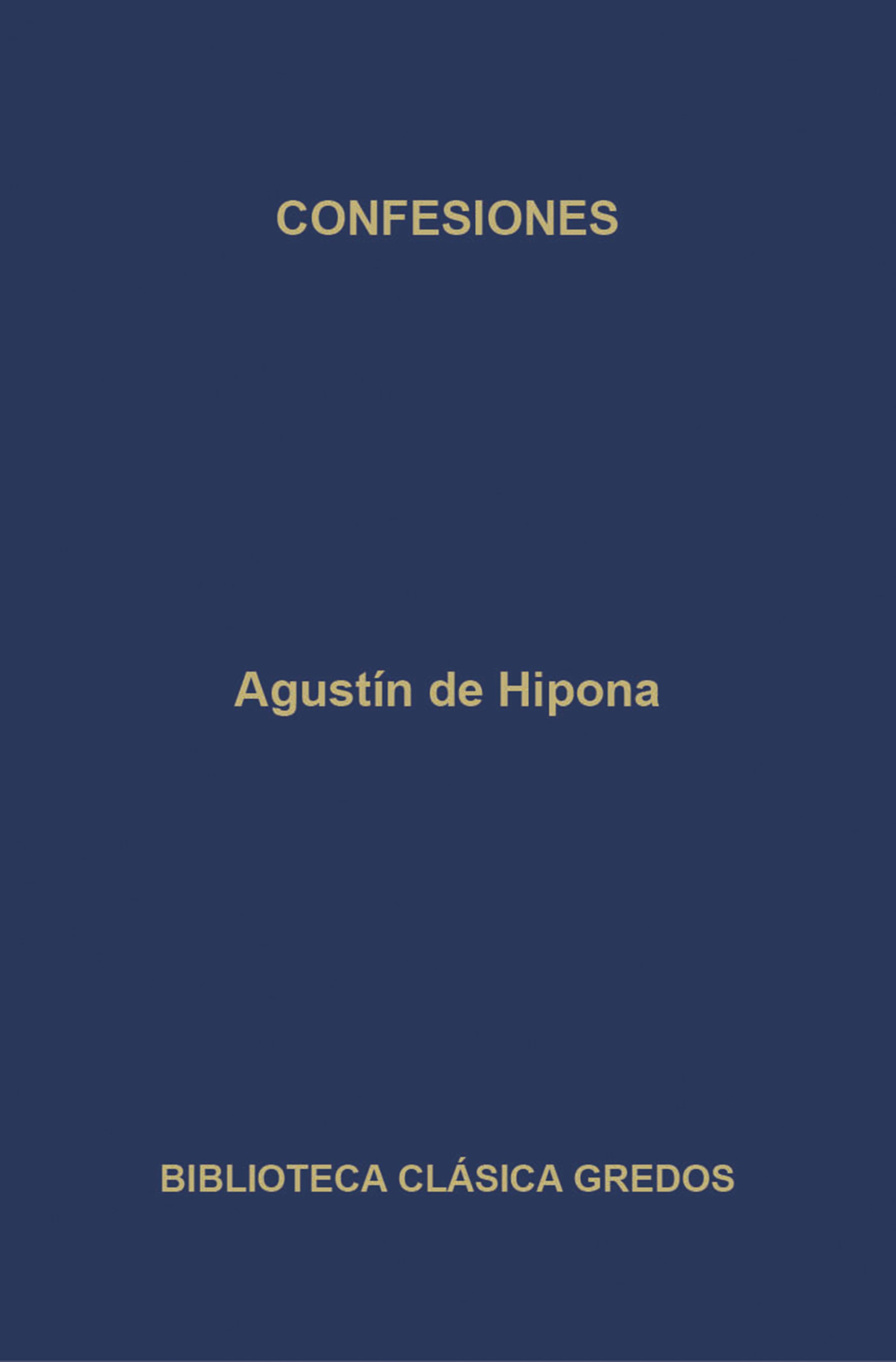 Обложка книги «Confesiones»