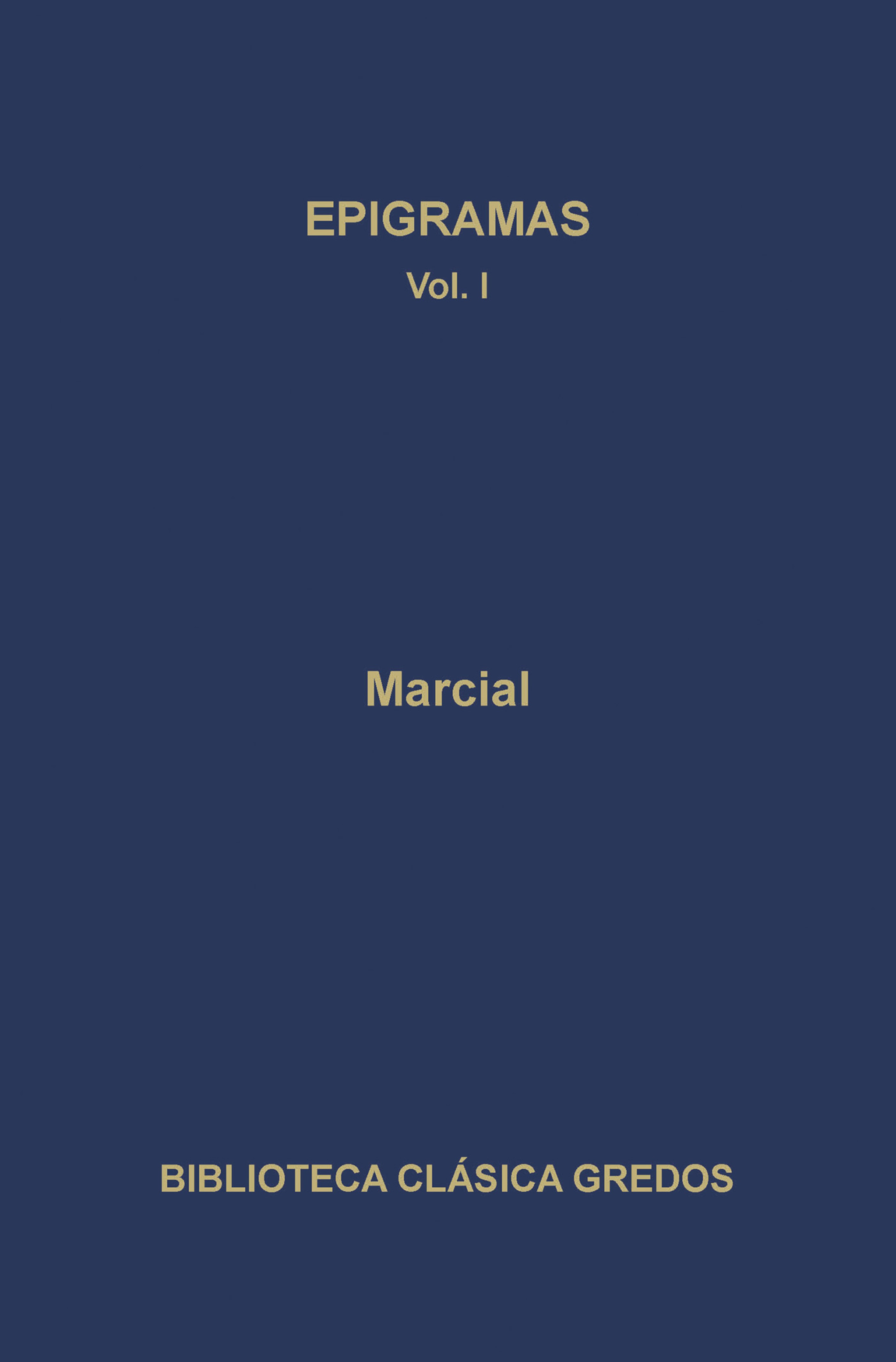 Обложка книги «Epigramas I»