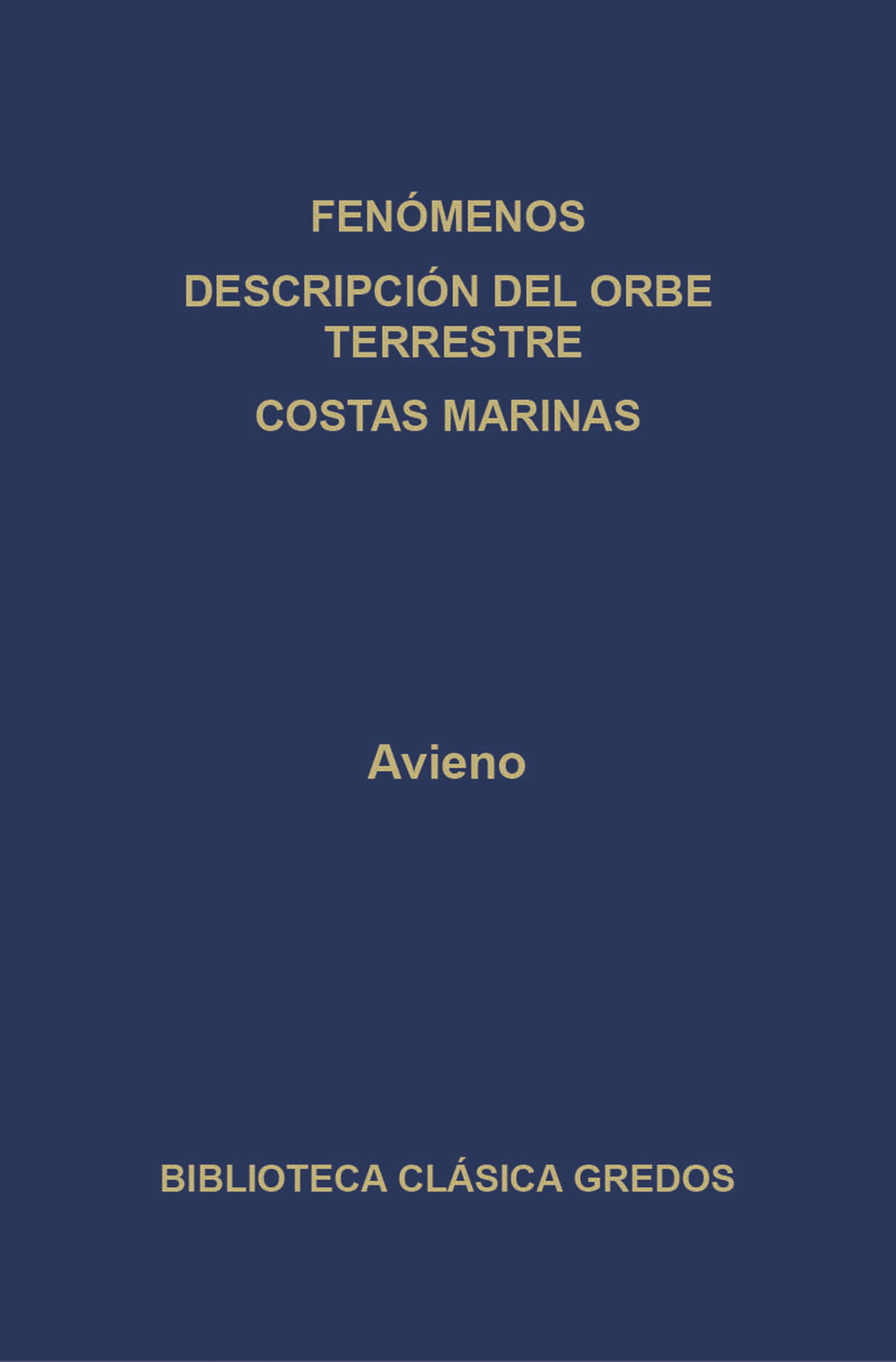 Обложка книги «Fenómenos. Descripción del Orbe terrestre. Costas marinas.»