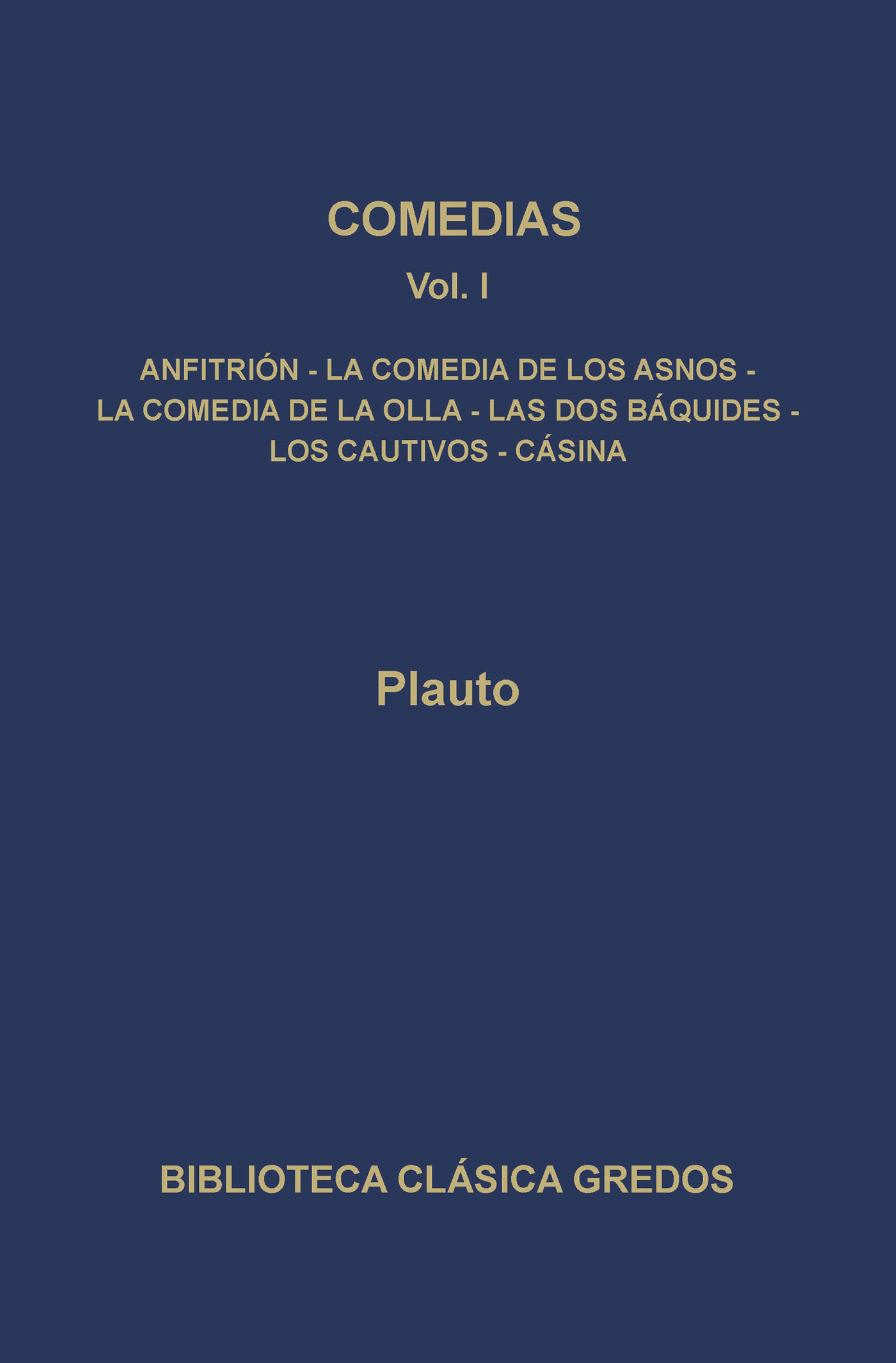 Обложка книги «Comedias I»