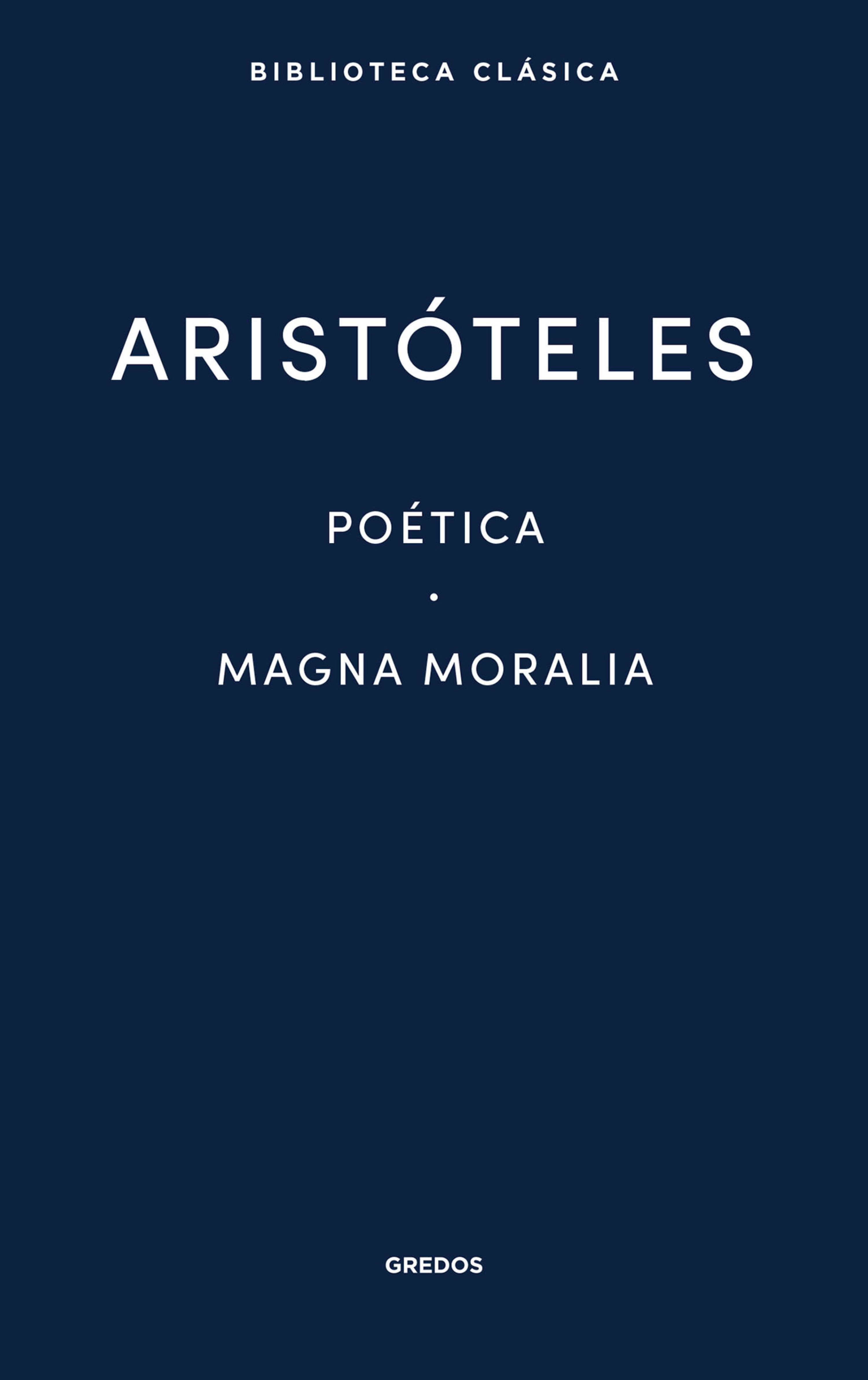 Обложка книги «Poética. Magna Moralia.»