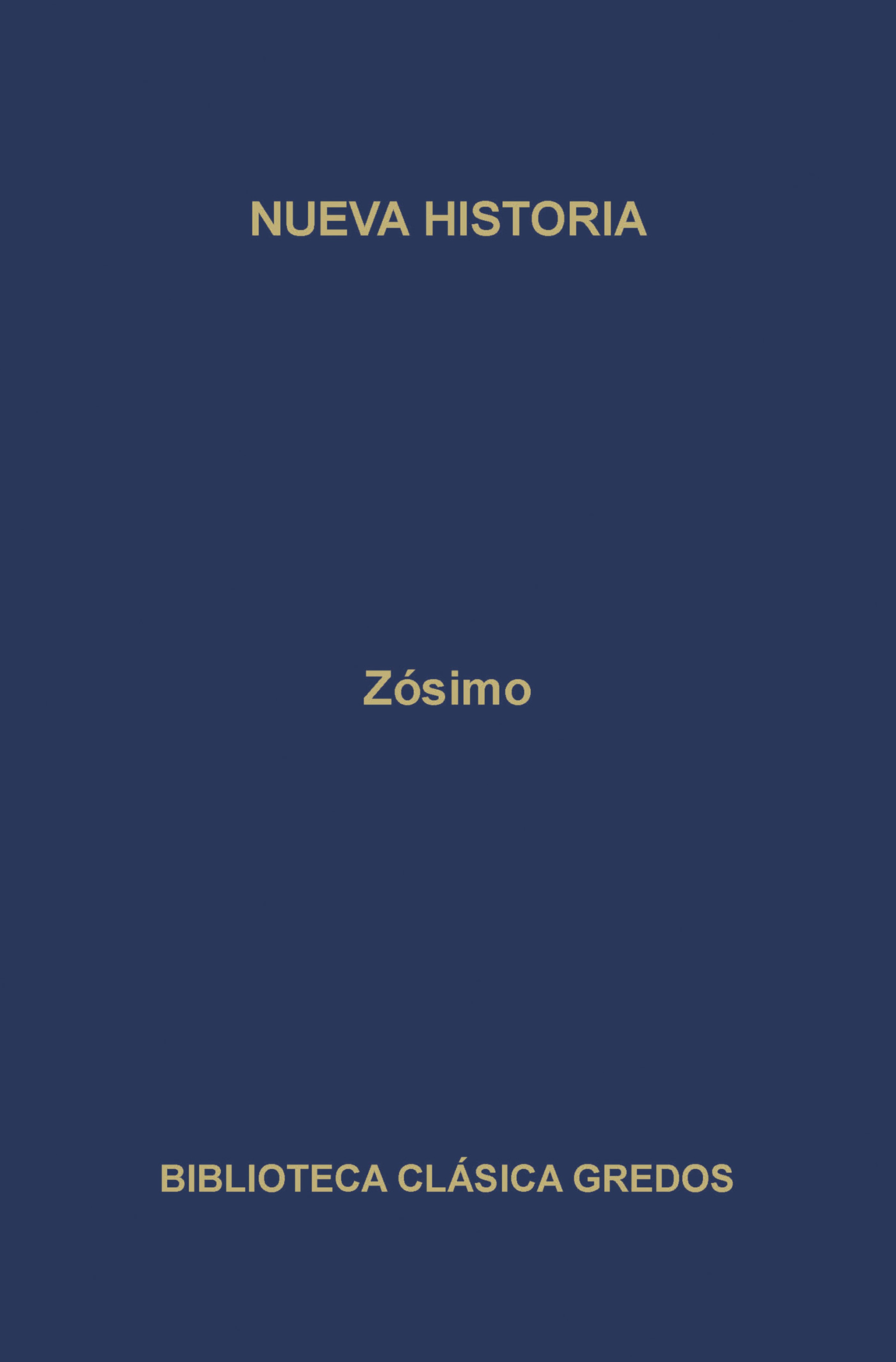 Обложка книги «Nueva historia»