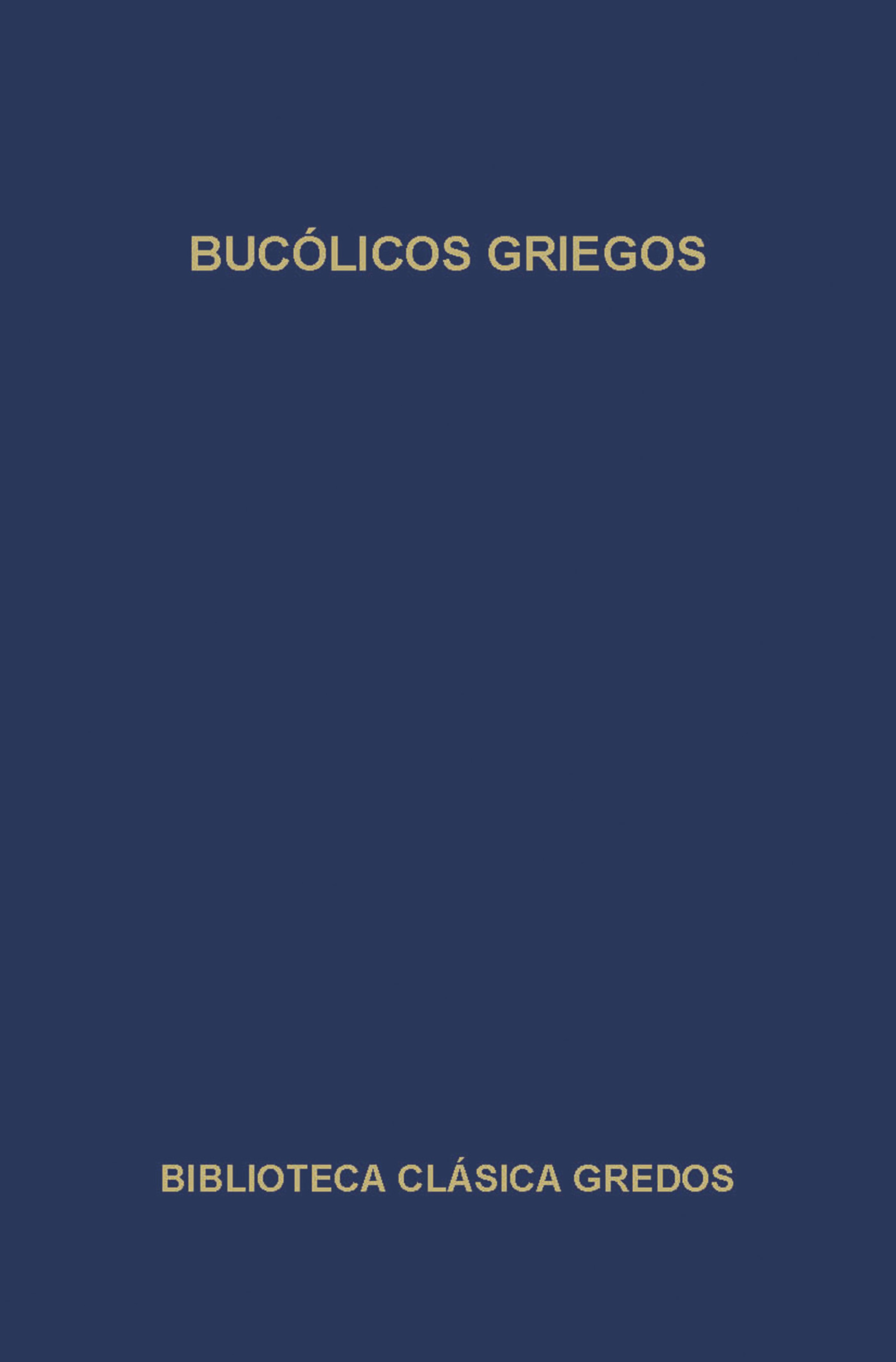 Обложка книги «Bucólicos griegos»