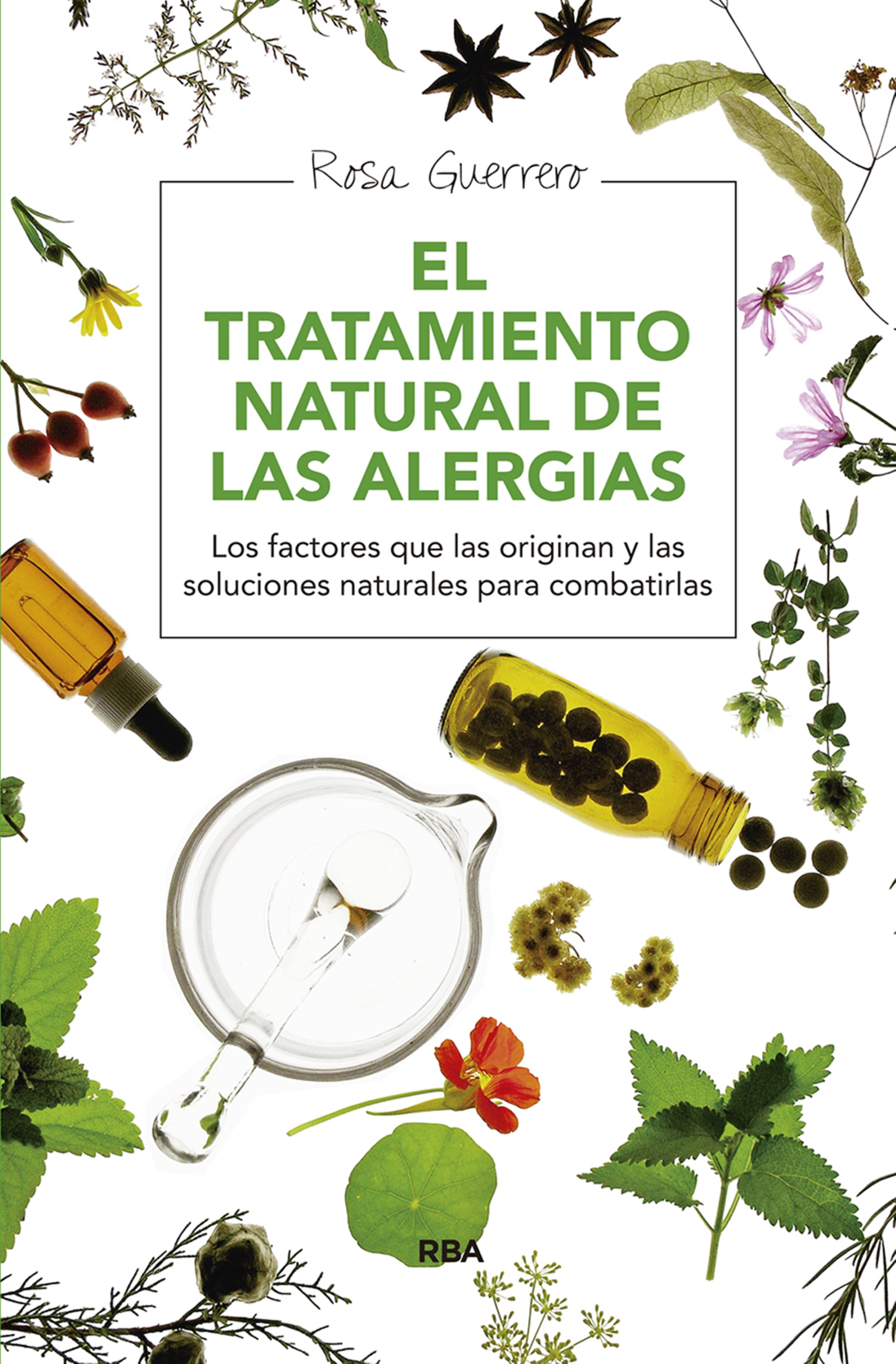 Обложка книги «El tratamiento natural de las alergias»