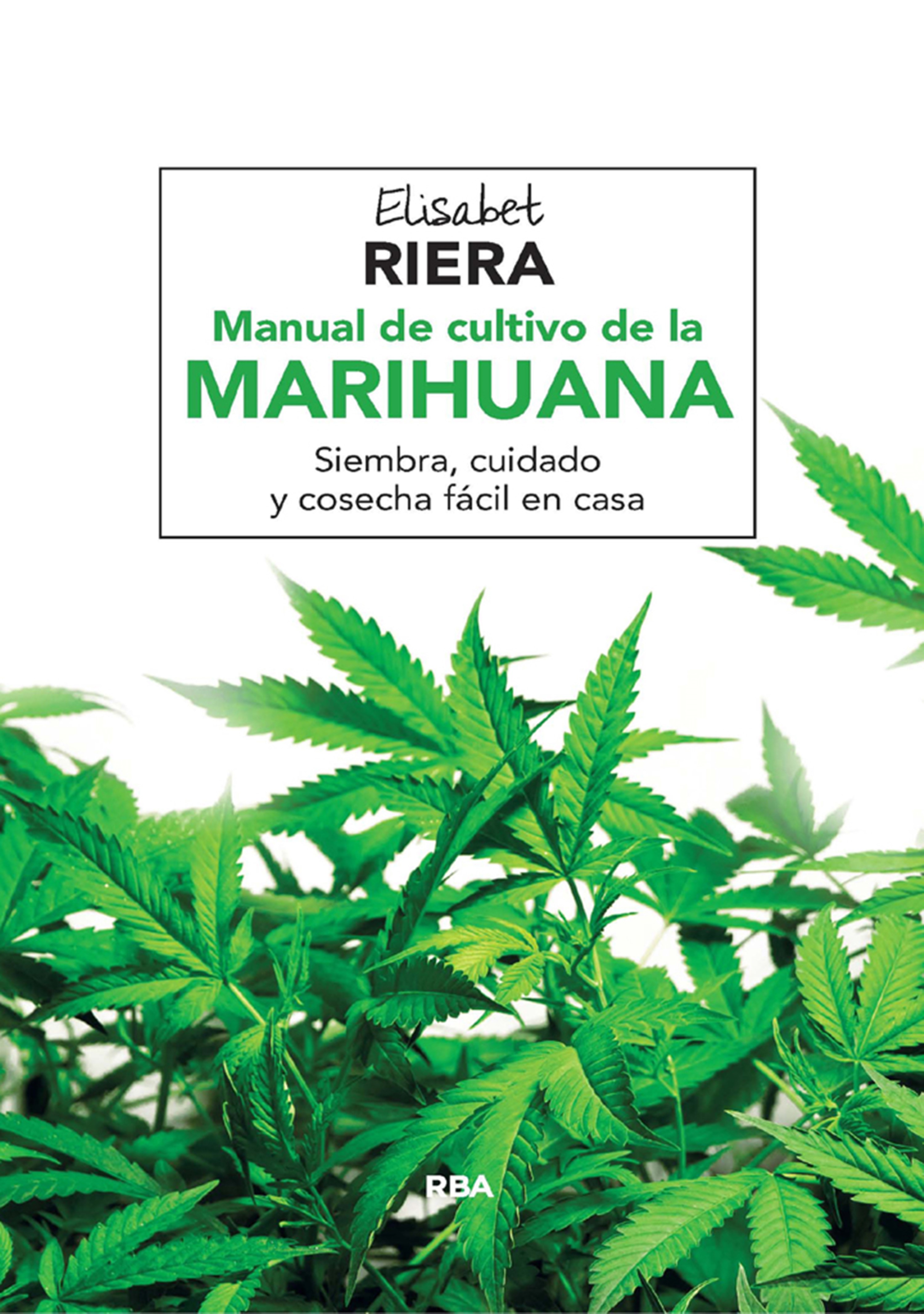 Обложка книги «Manual de cultivo de la marihuana»