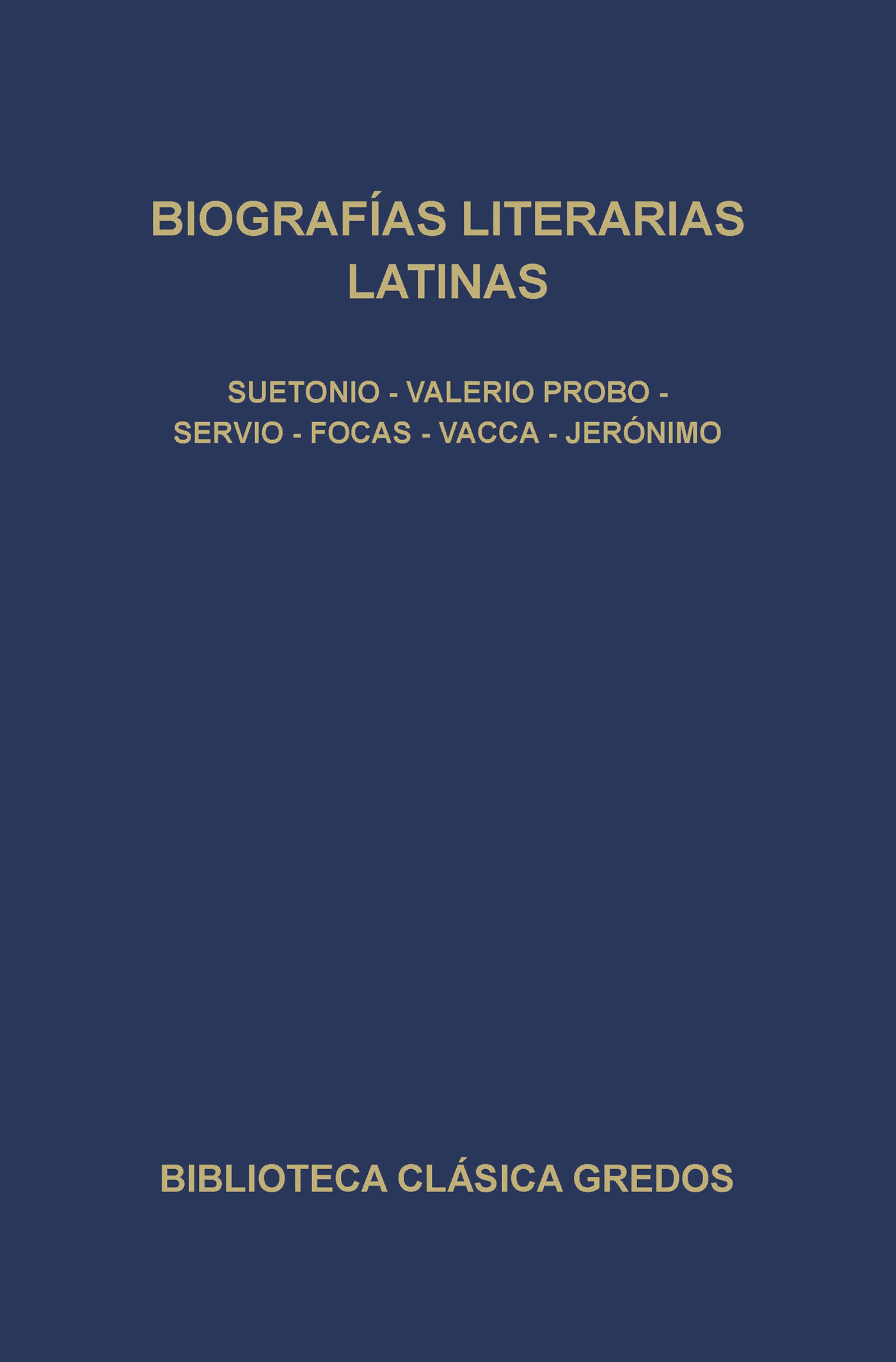 Обложка книги «Biografía literarias latinas»