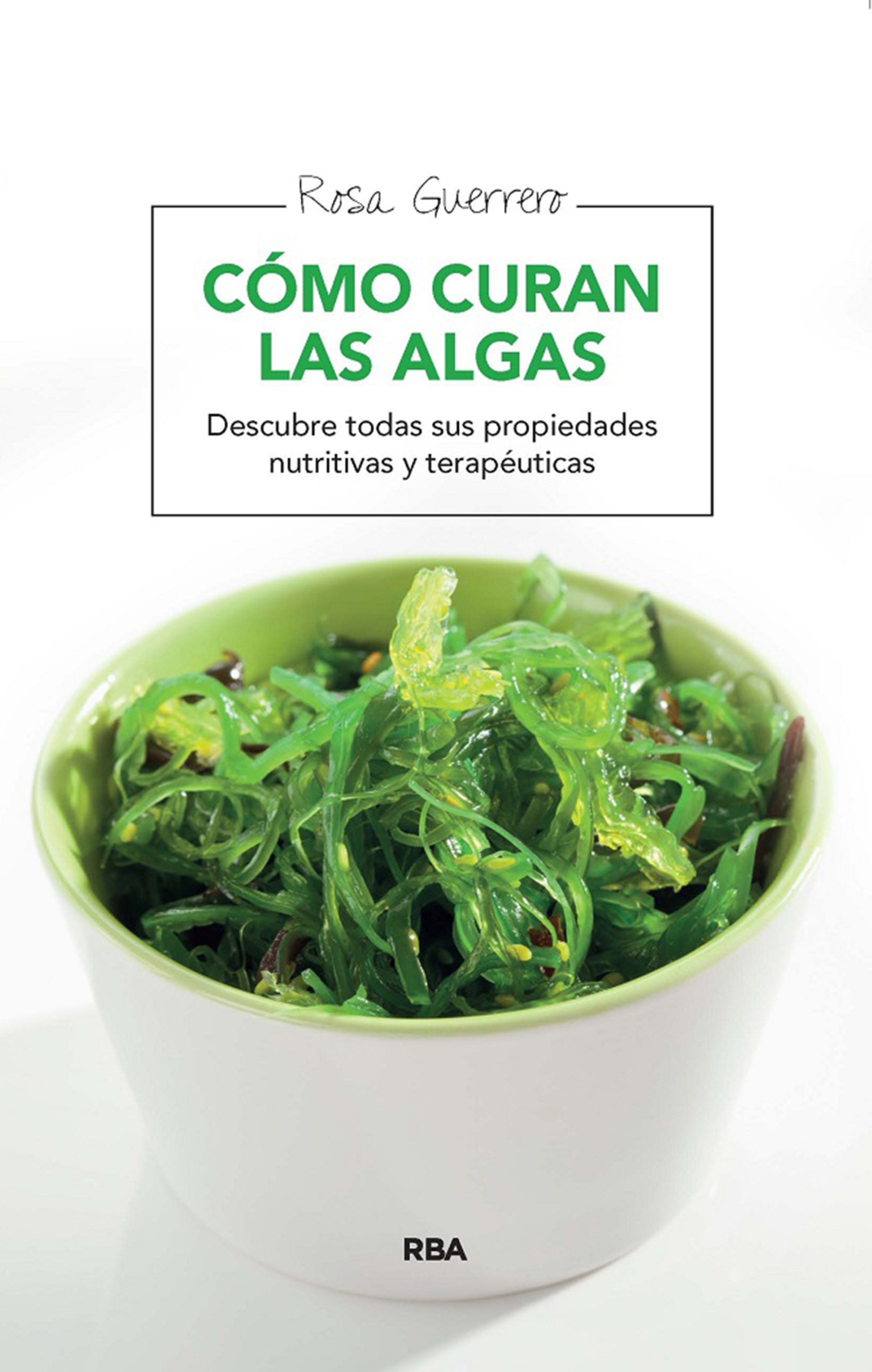 Обложка книги «Cómo curan las algas»