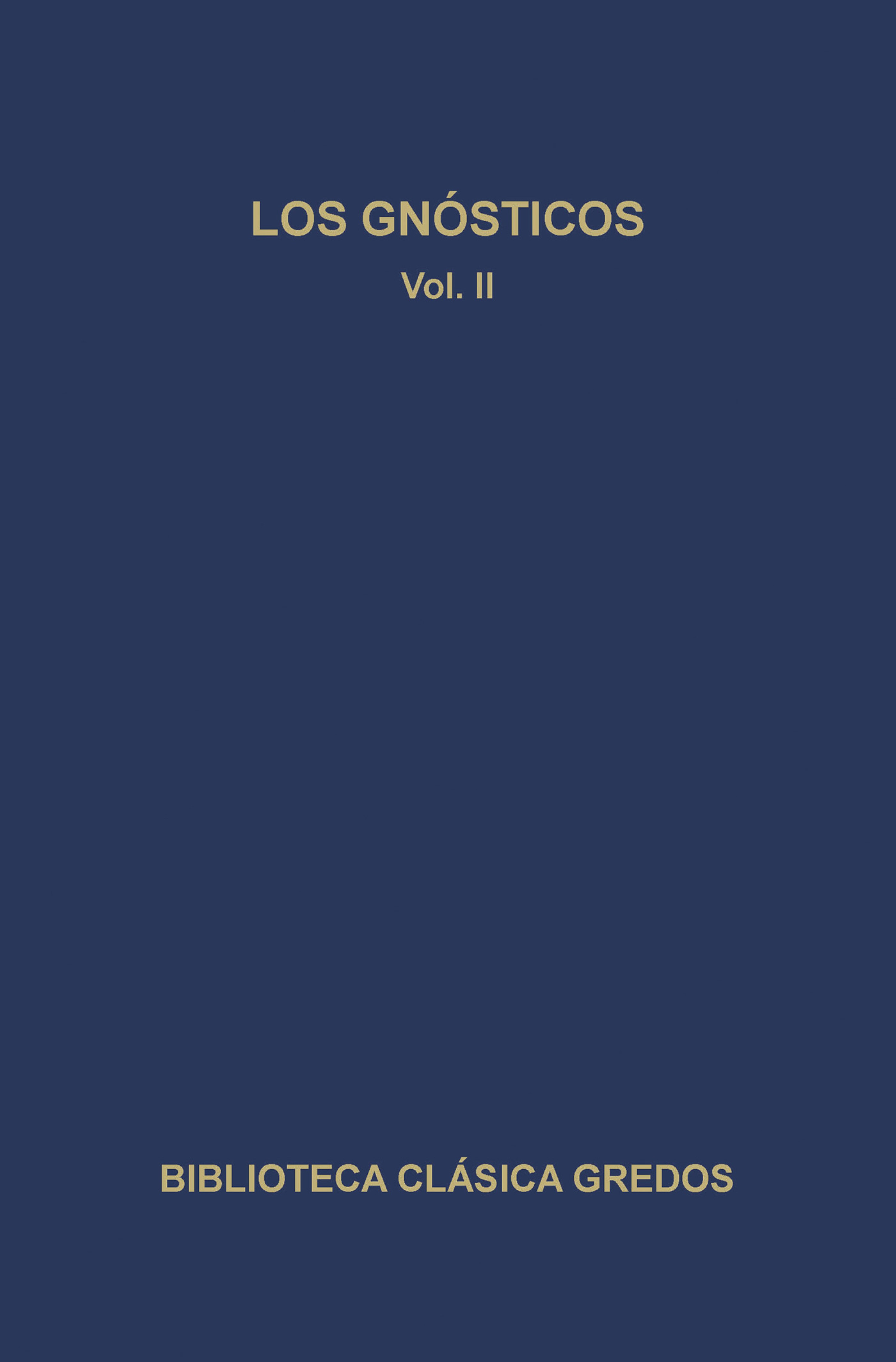 Обложка книги «Los gnósticos II»