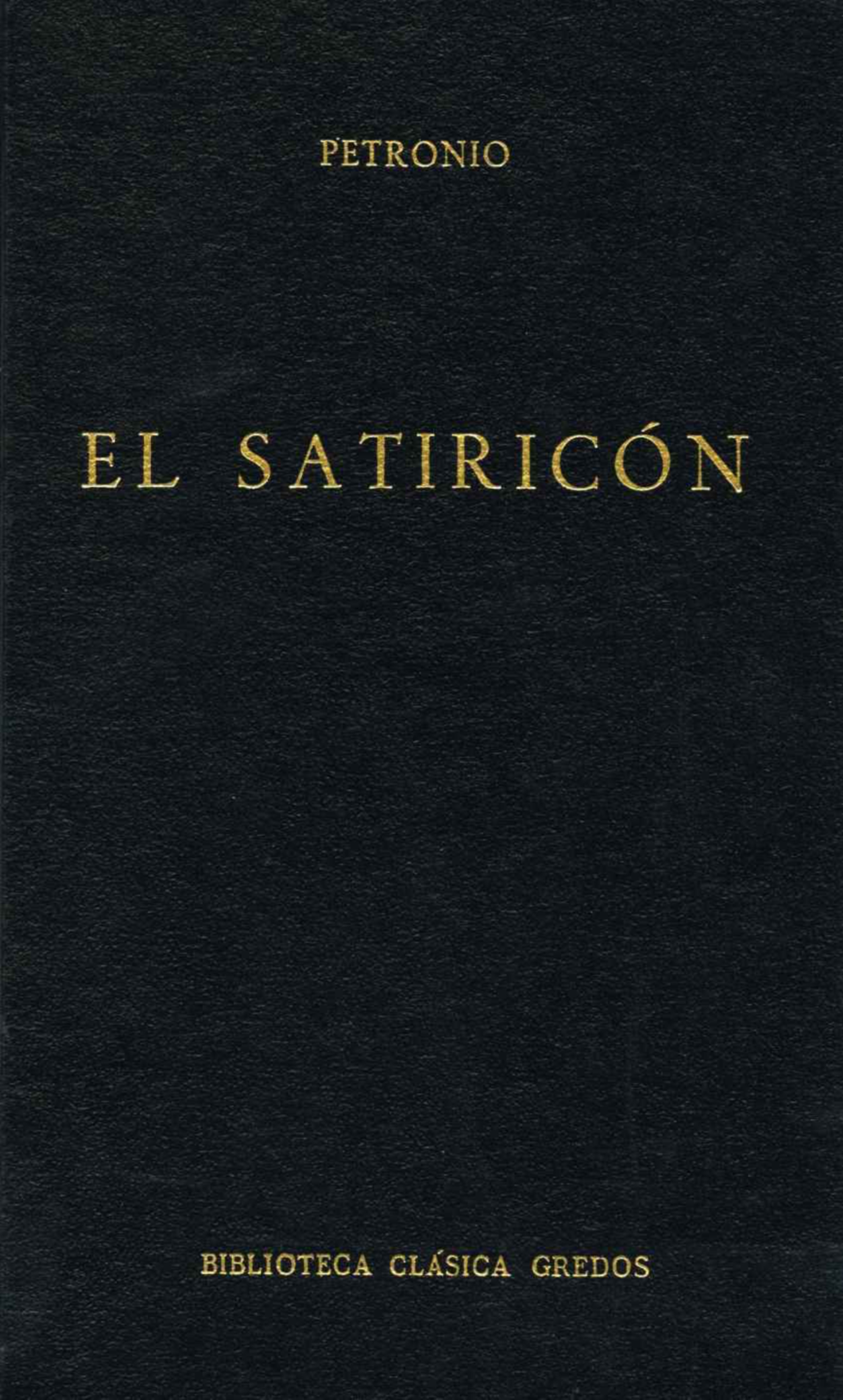 Обложка книги «El satiricón»