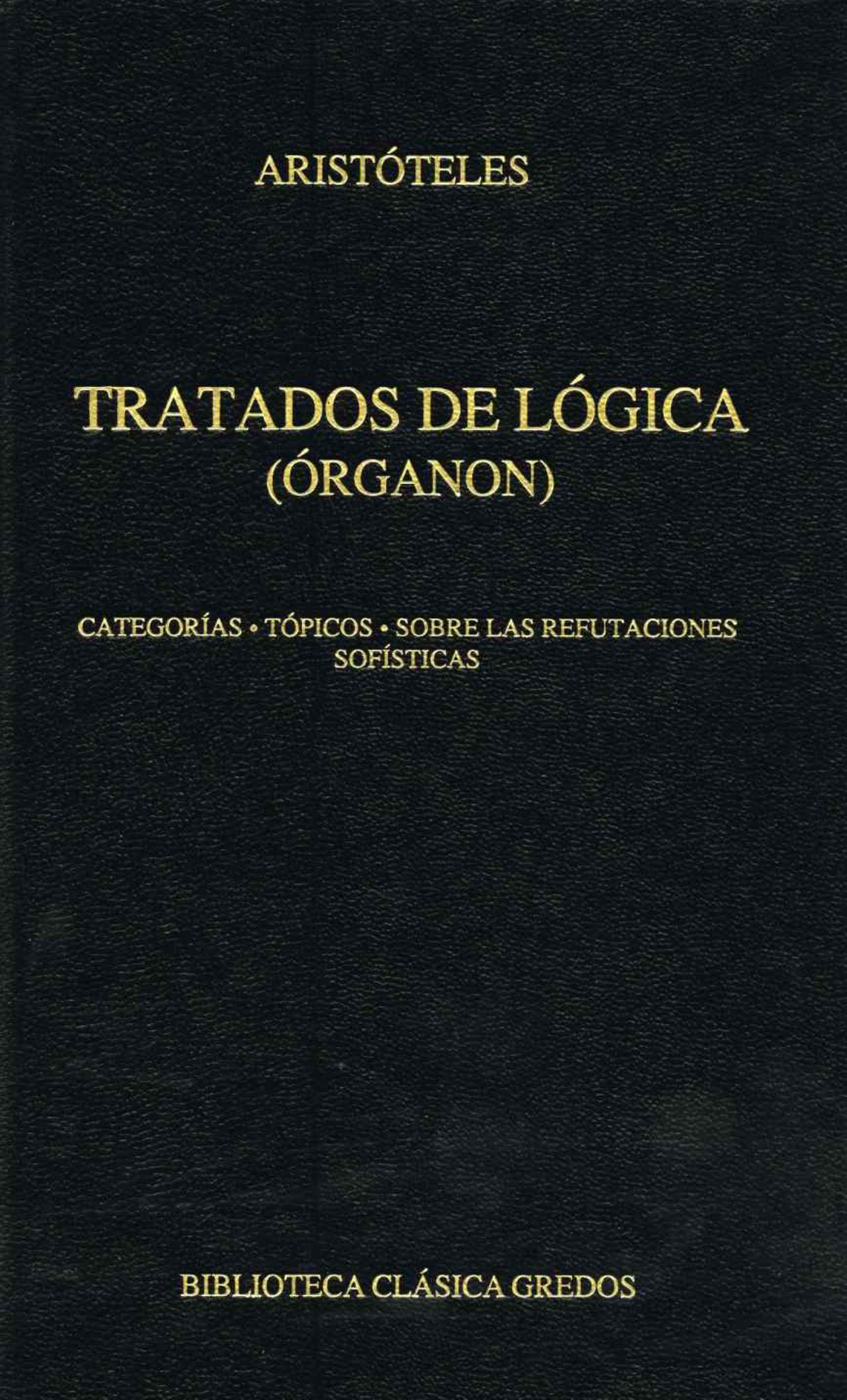 Обложка книги «Tratados de lógica (Órganon) I»