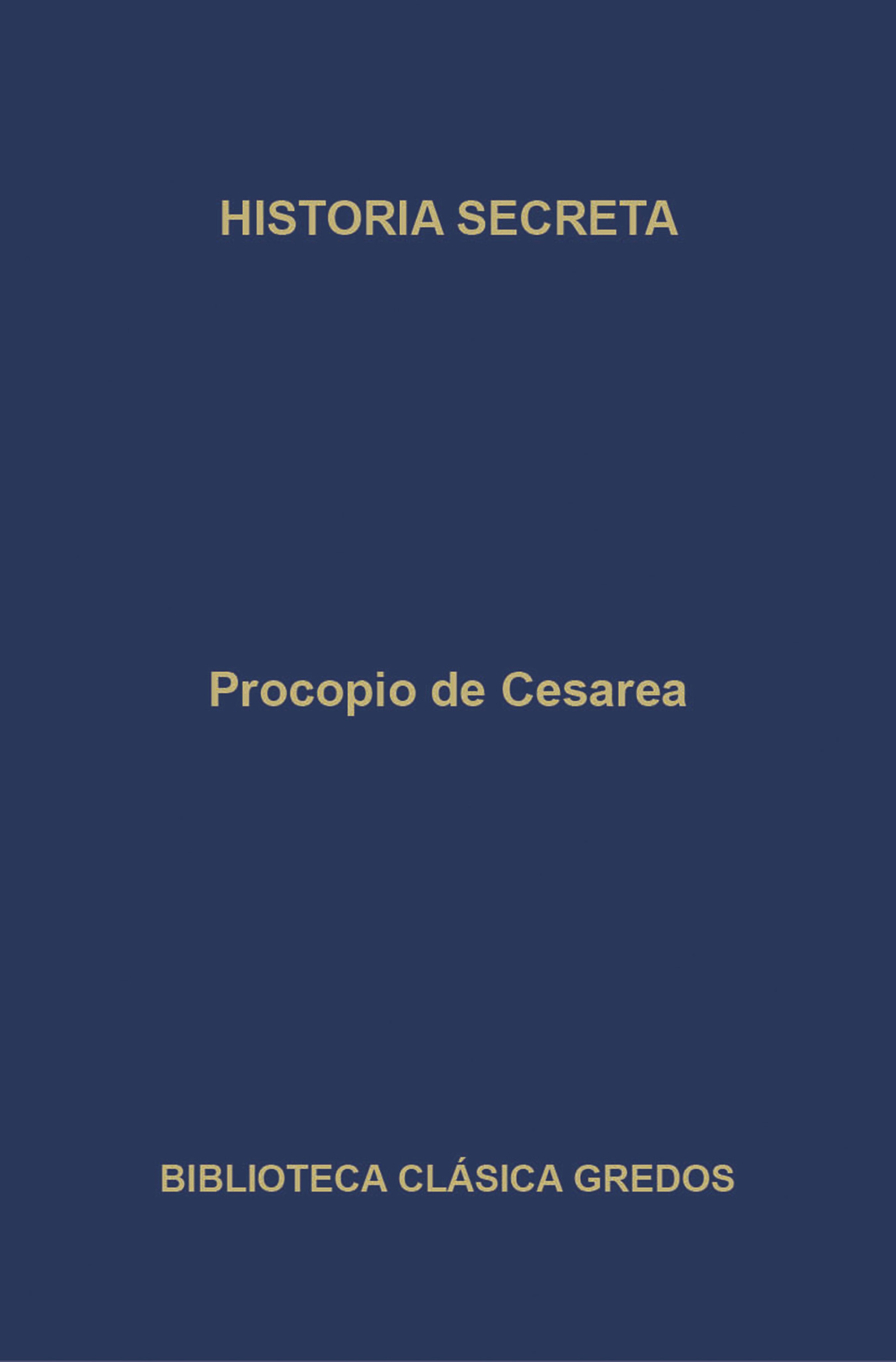 Обложка книги «Historia secreta»