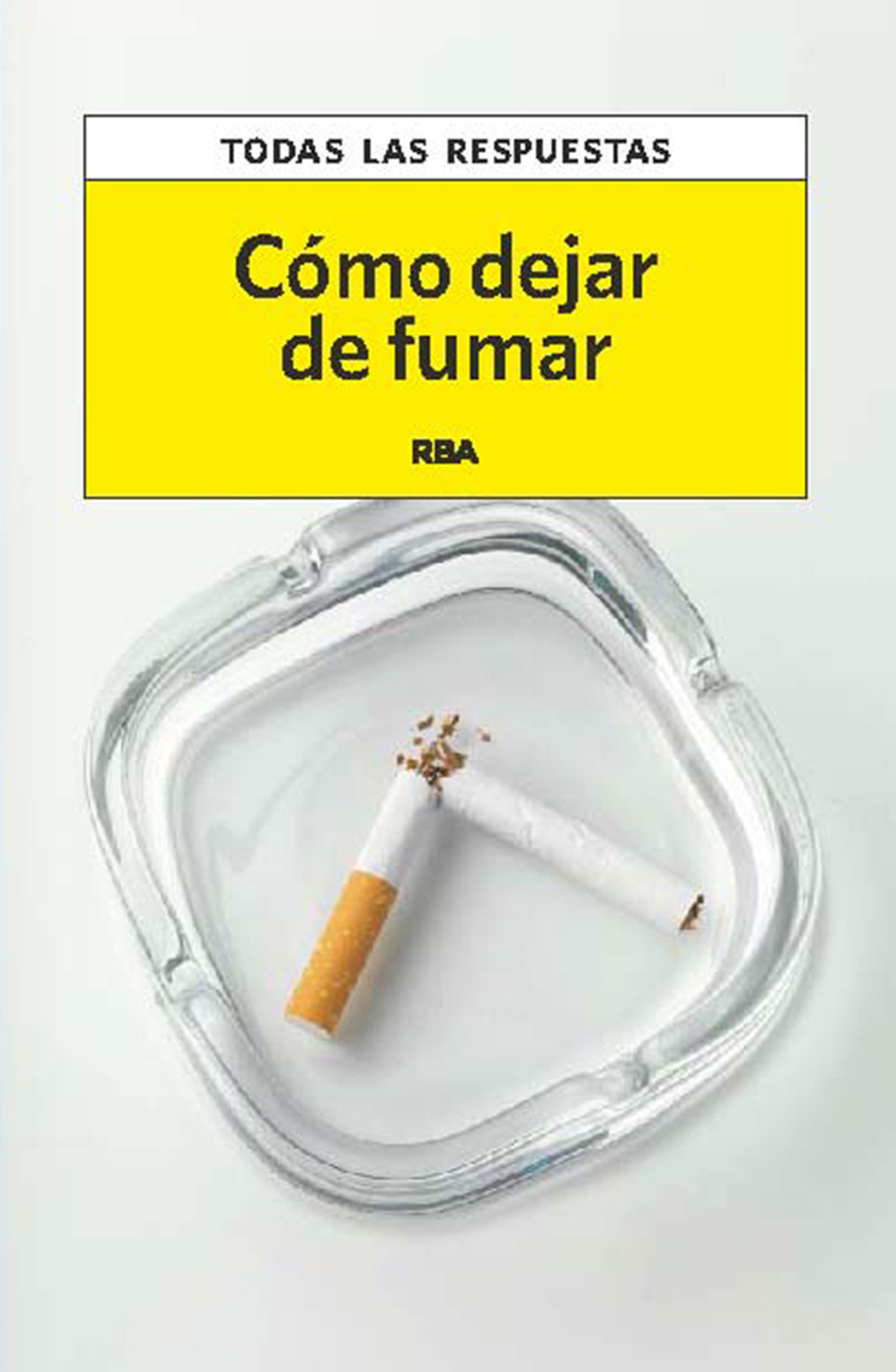 Обложка книги «Cómo dejar de fumar»