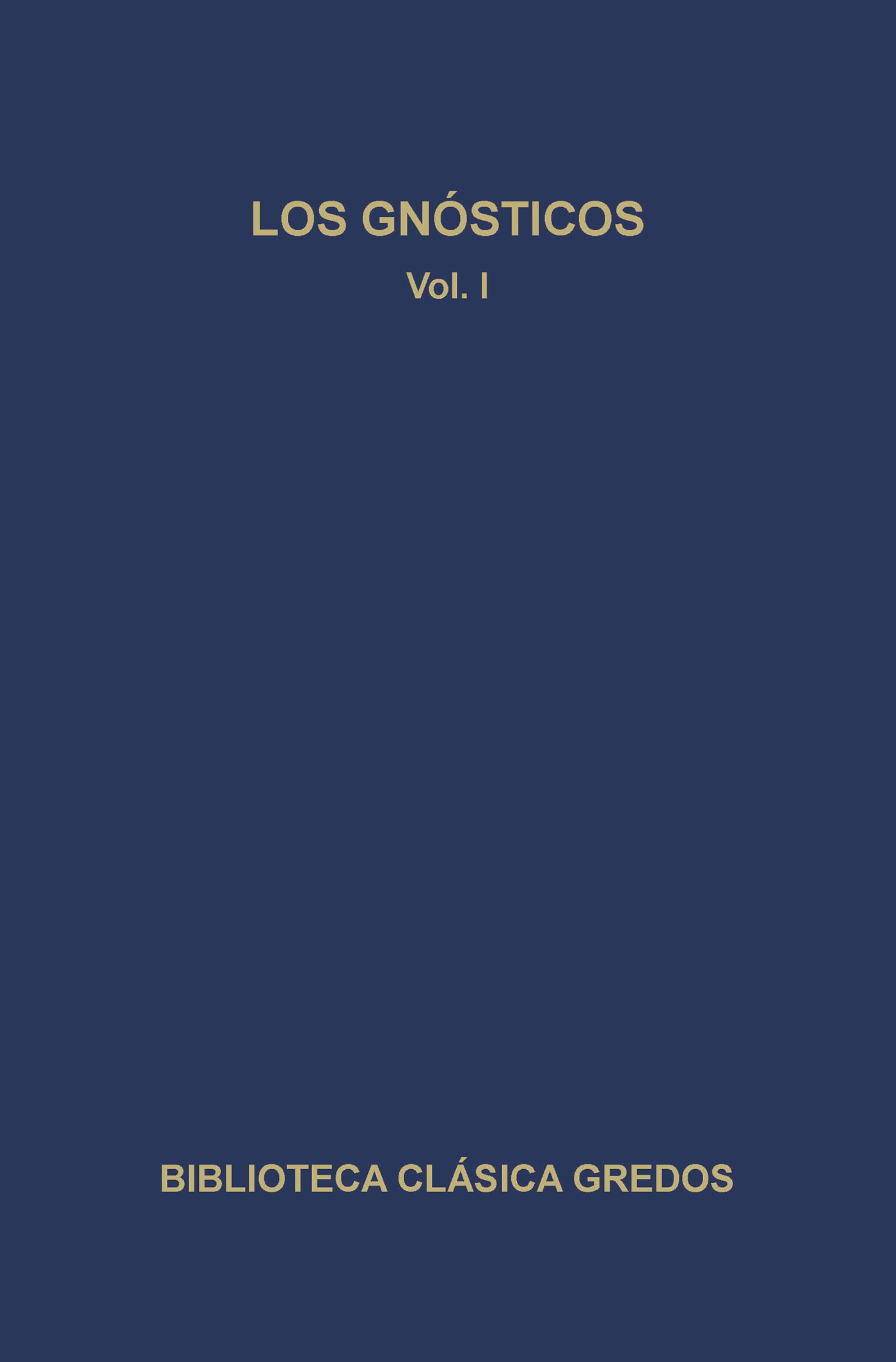 Обложка книги «Los gnósticos I»